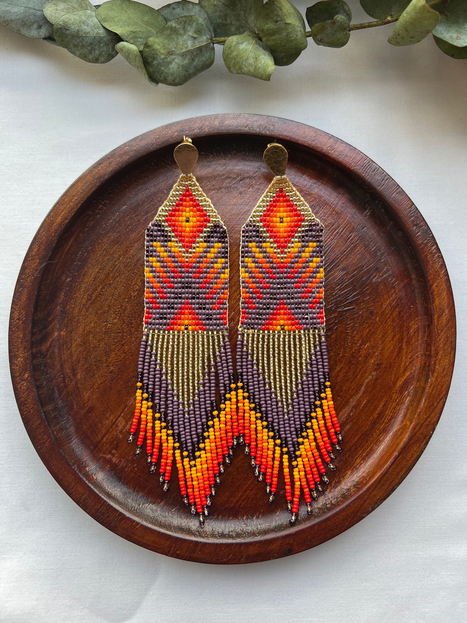 Sol ✻ Inga Beaded Earrings