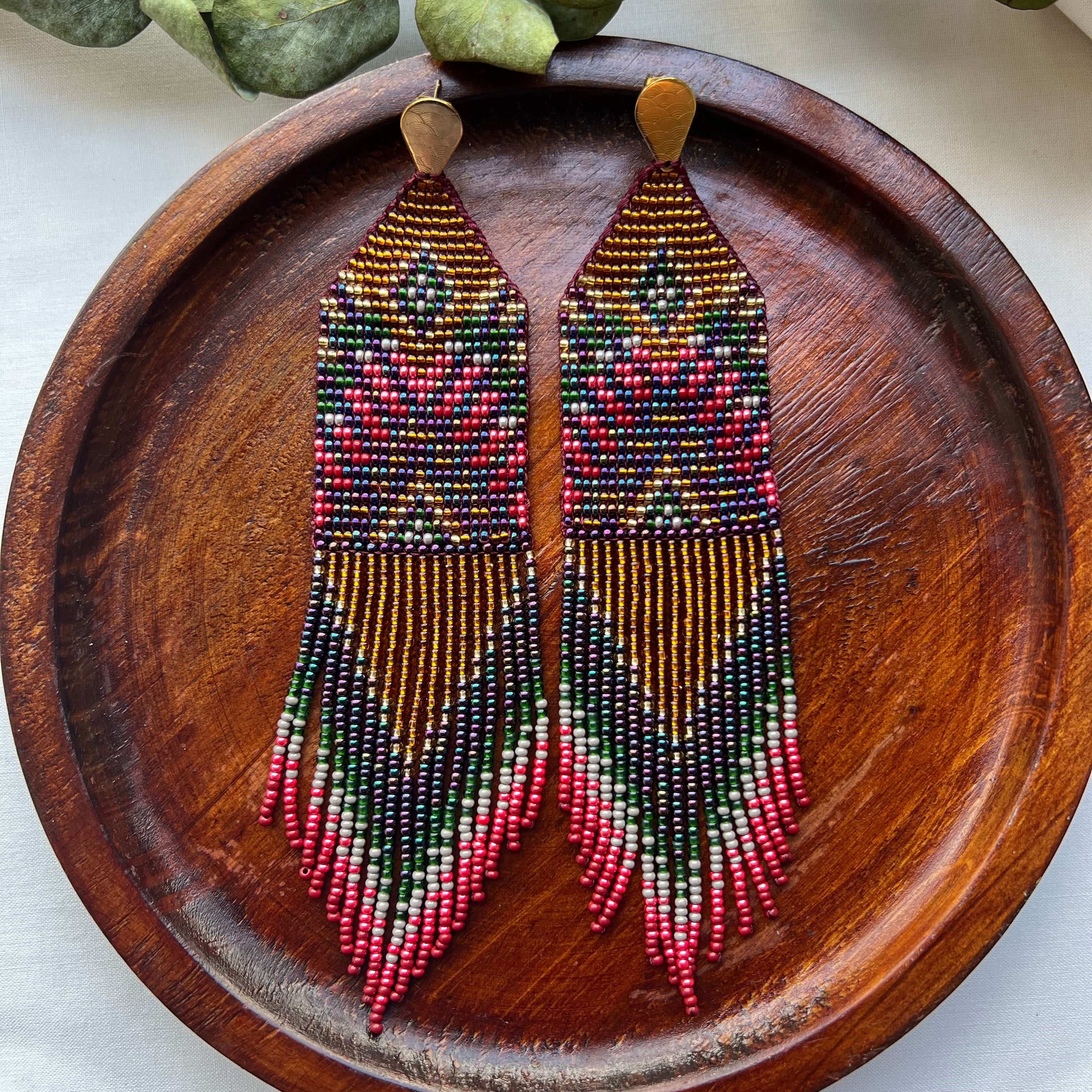 Sol ✻ Inga Beaded Earrings