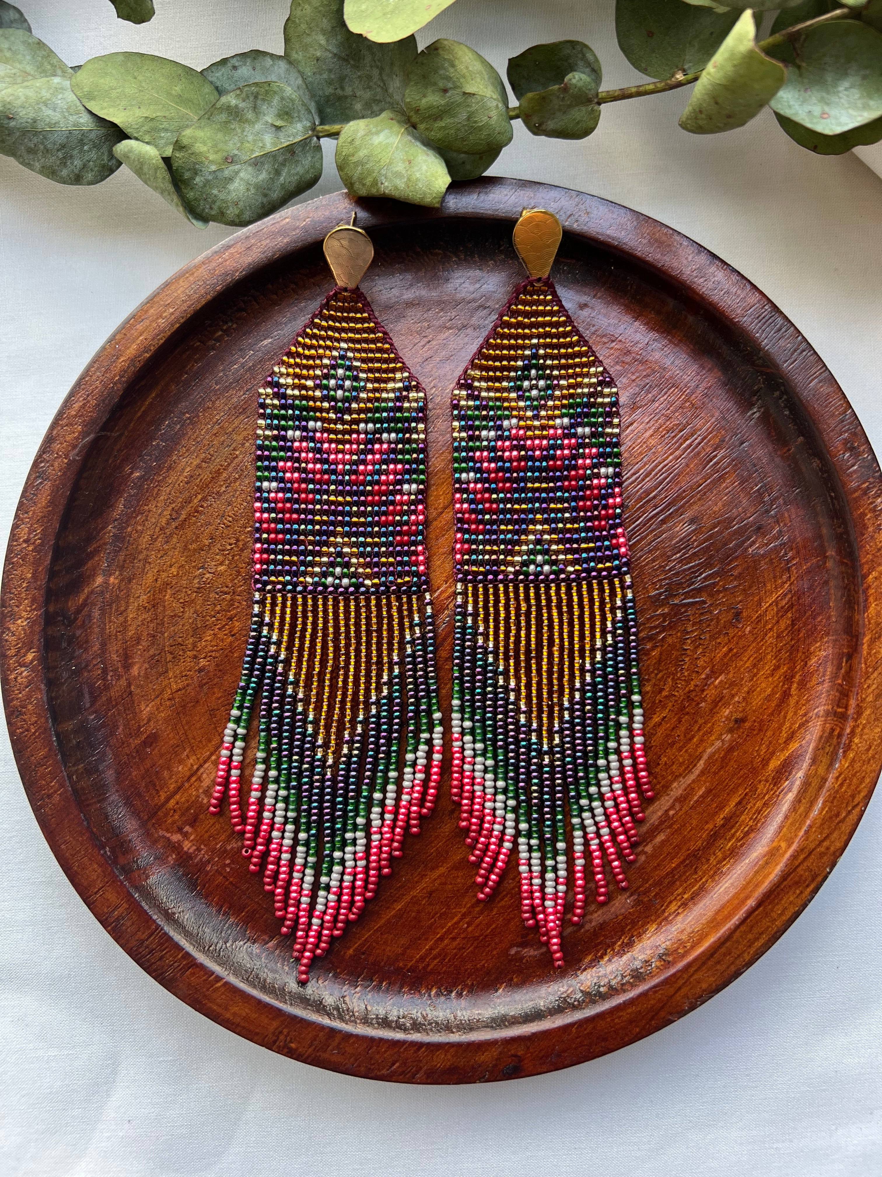 Sol ✻ Inga Beaded Earrings