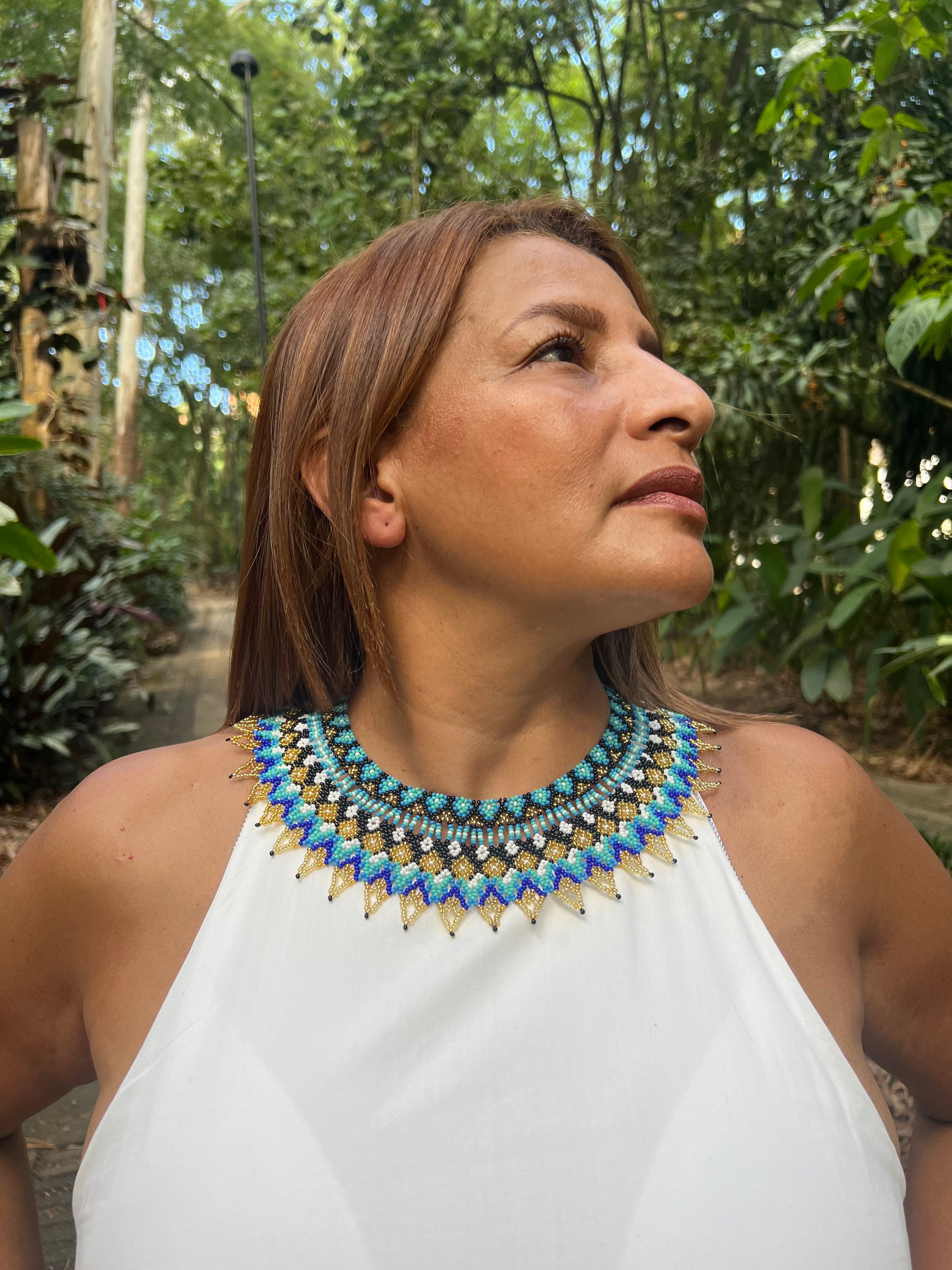 Drua Okama ✻ Embera Beaded Necklace