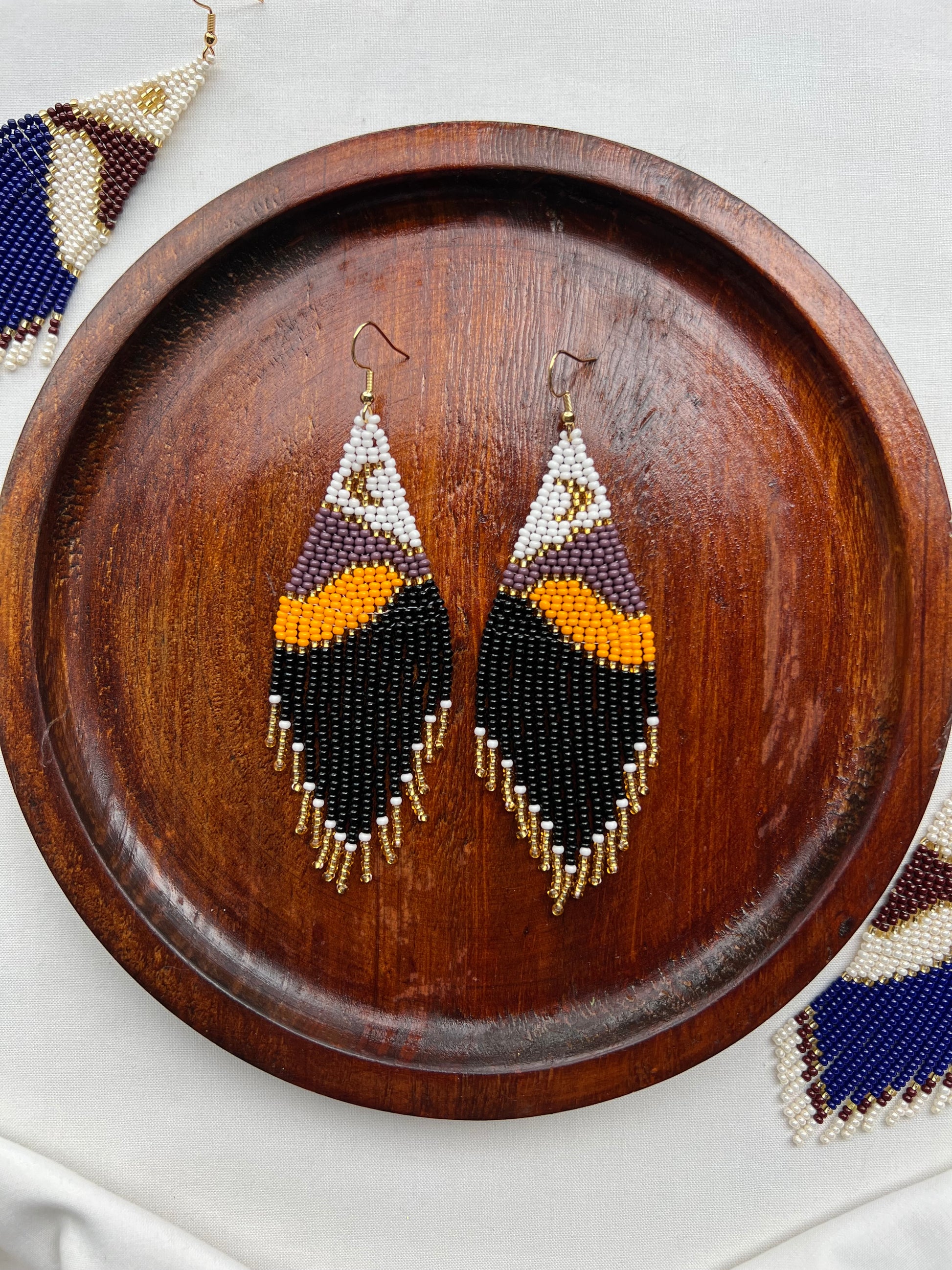 Vuelo ✻ Misak Beaded Earrings