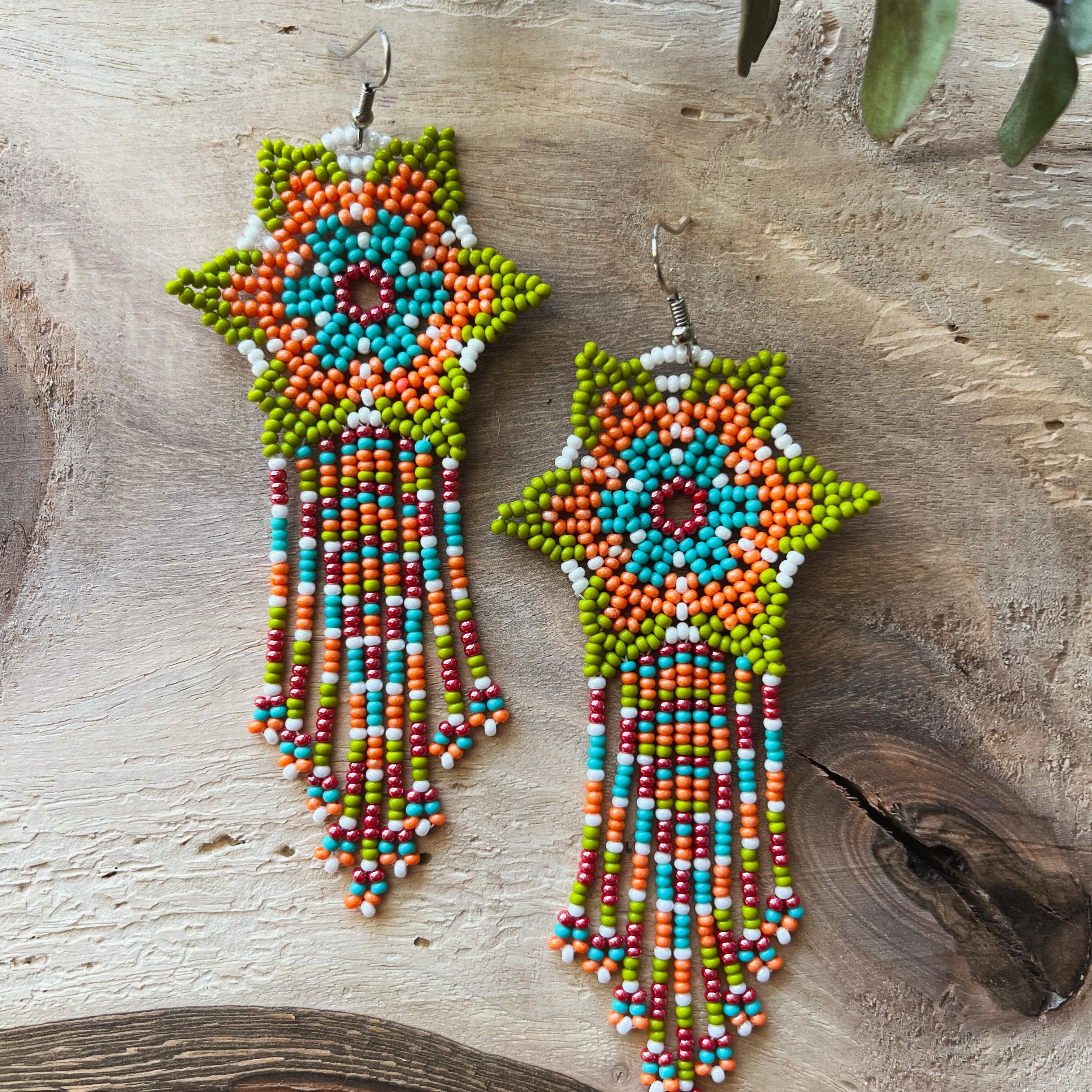 Pishi ✻ Misak Beaded Earrings