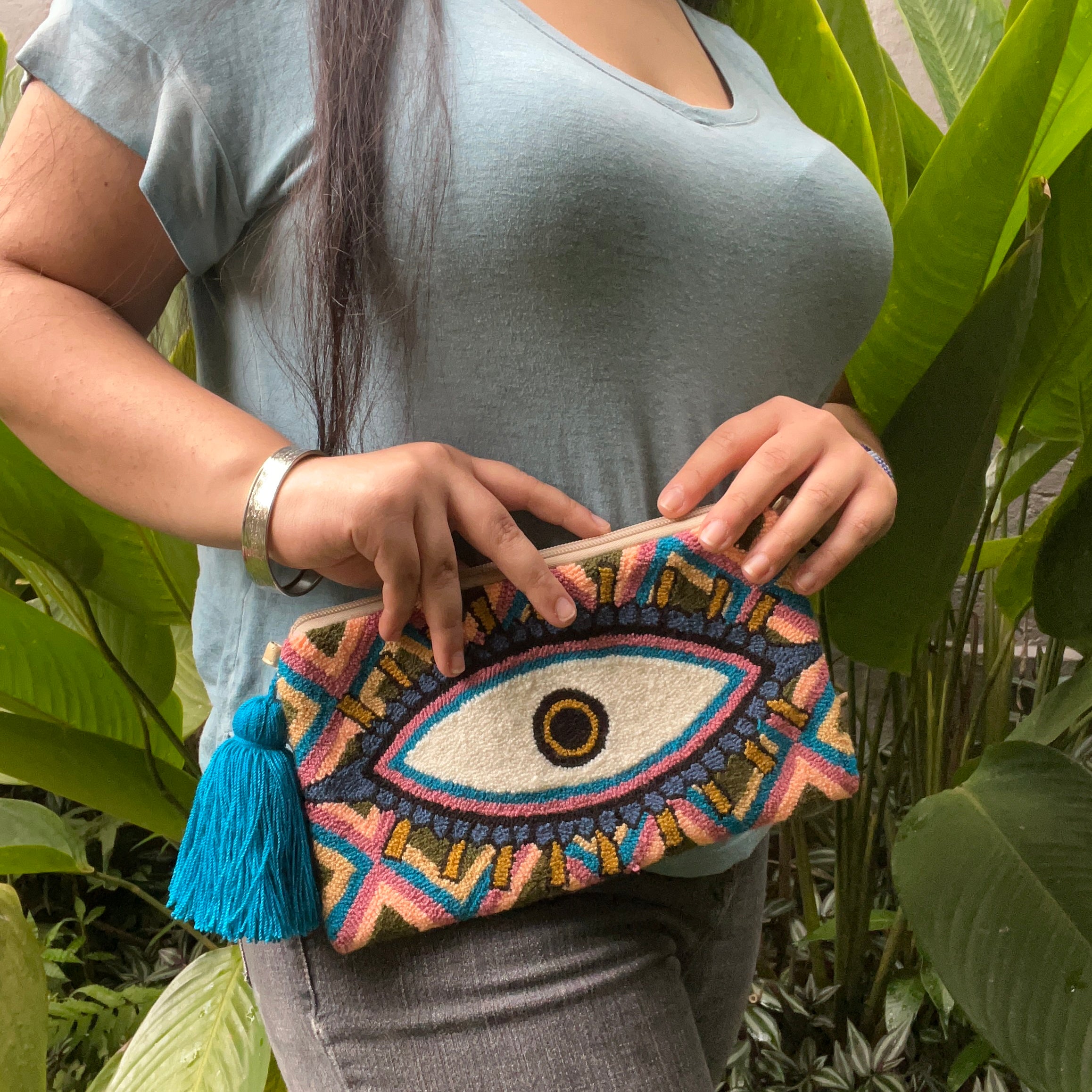 Tapizada ✻ Large Wayuu Clutch