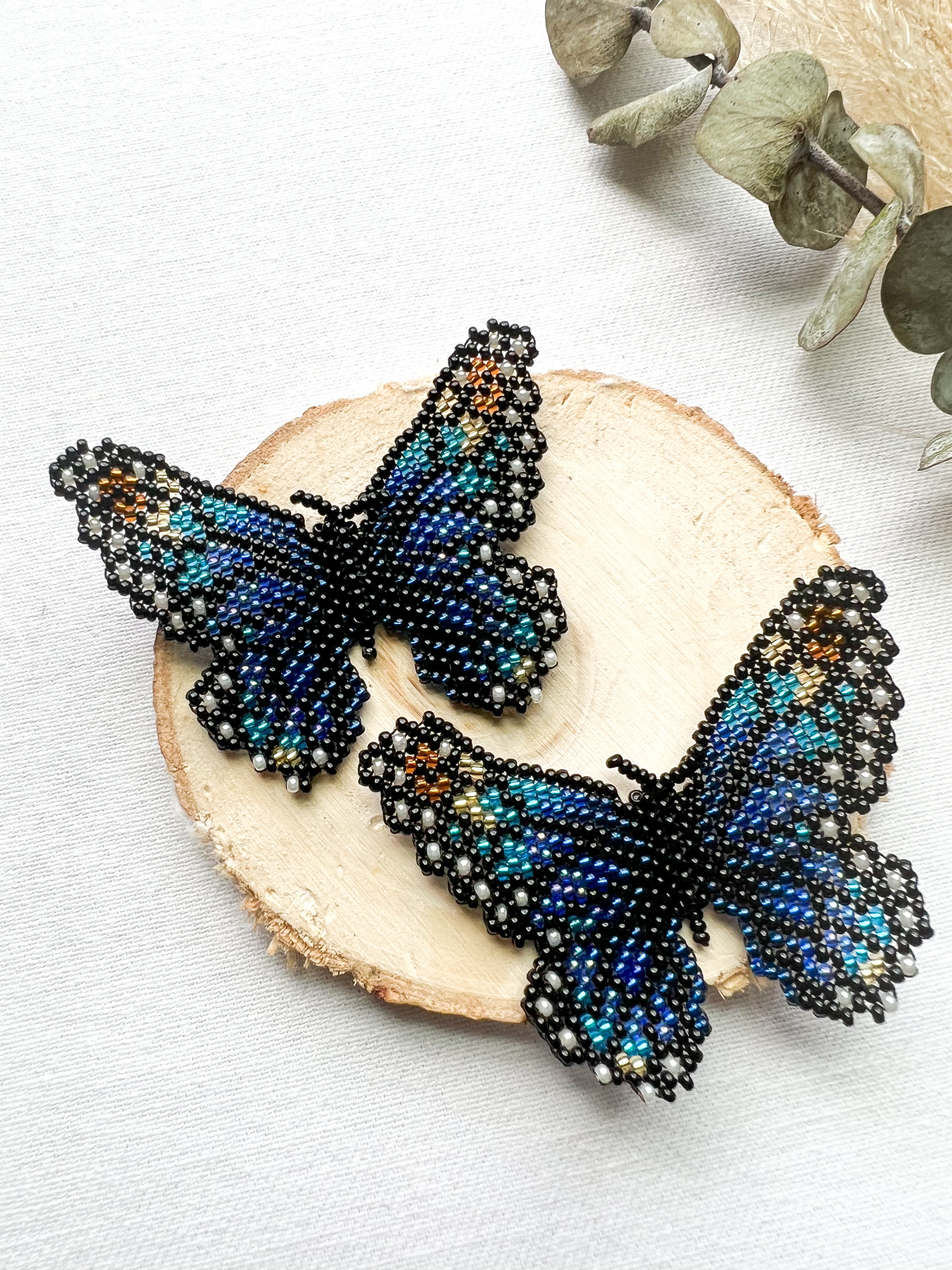 Mariposita ✻ Inga Beaded Earrings