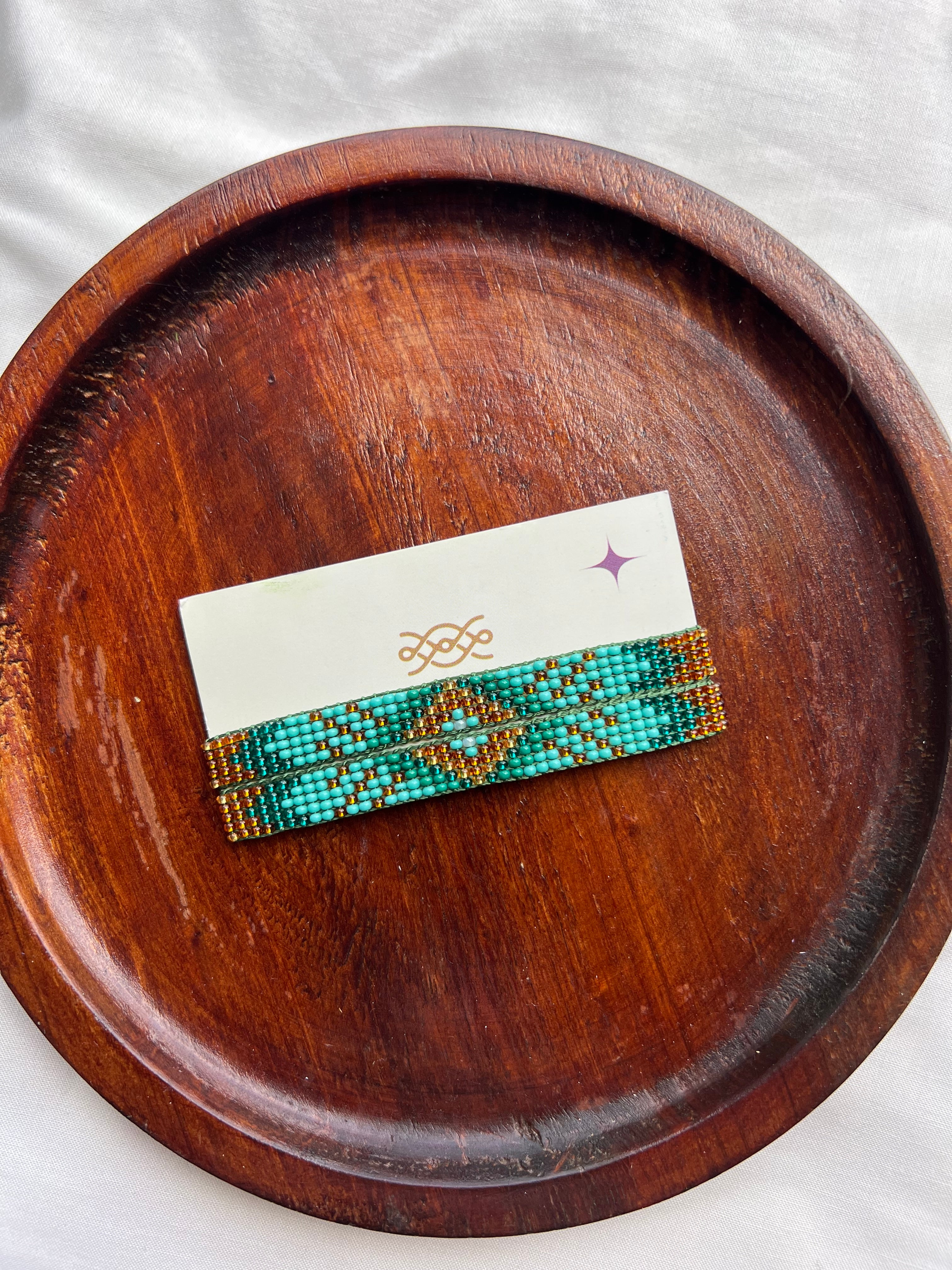 Twin Ties ✻ Inga Beaded Bracelet