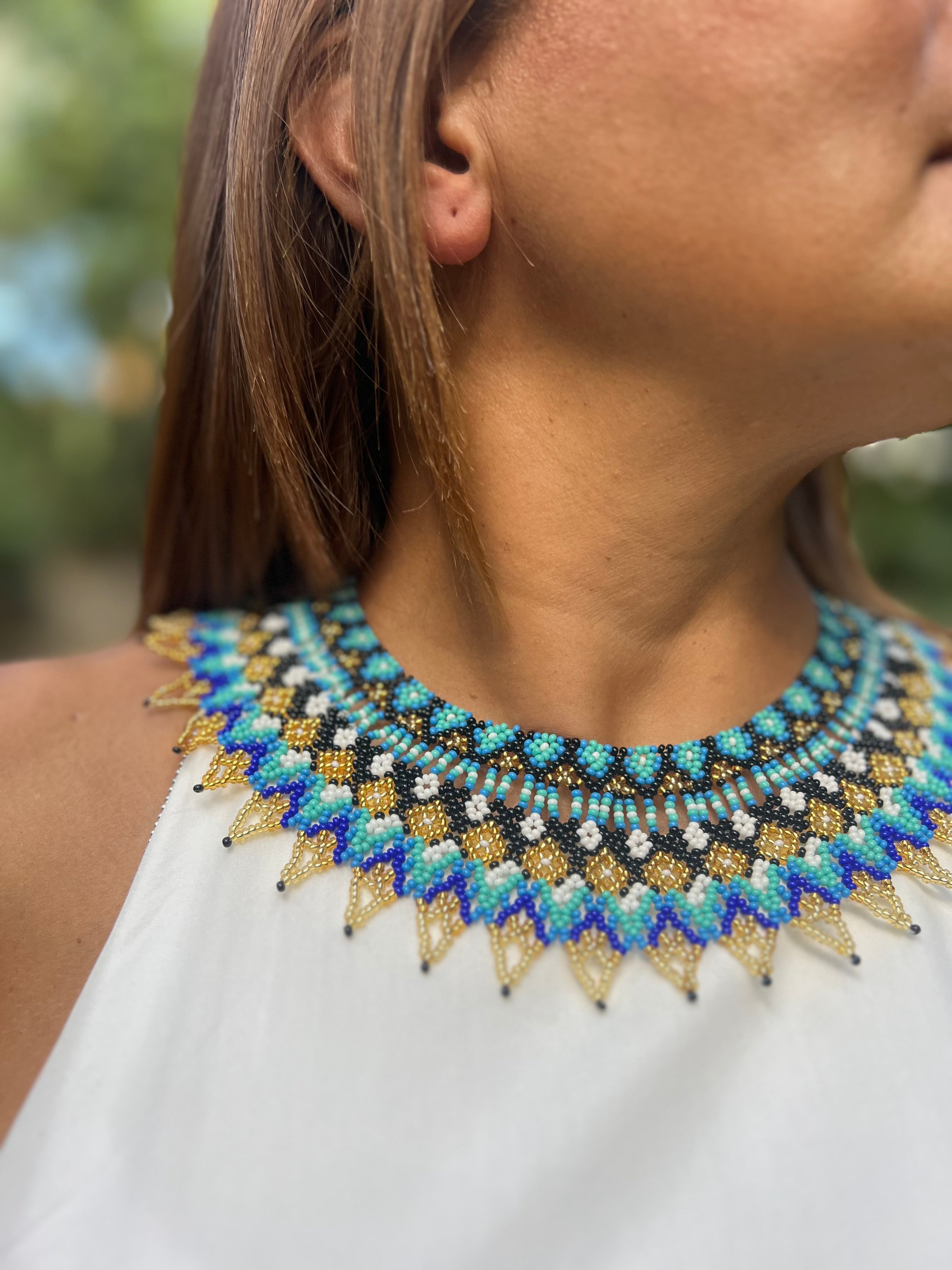 Drua Okama ✻ Embera Beaded Necklace