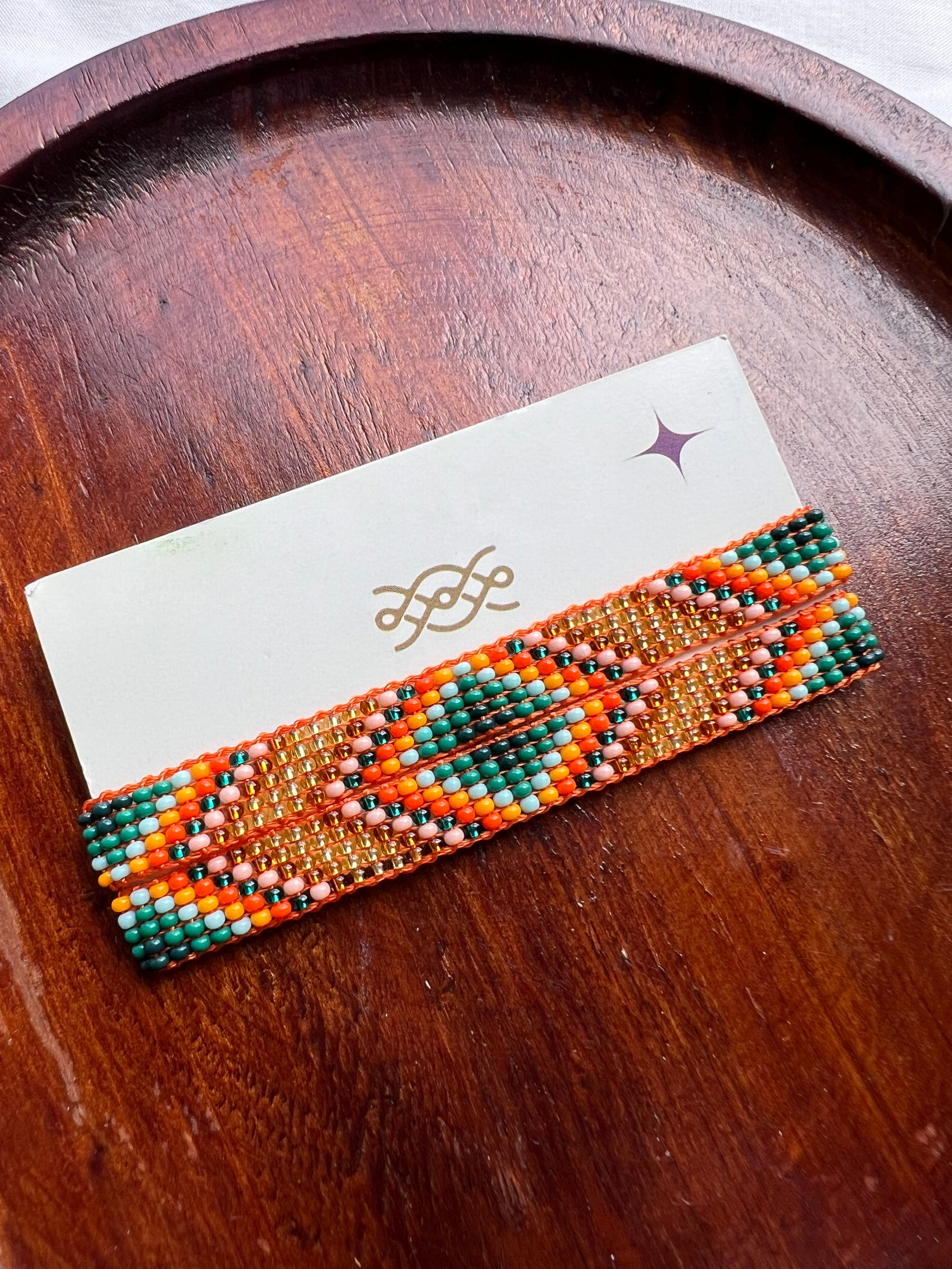 Twin Ties ✻ Inga Beaded Bracelet