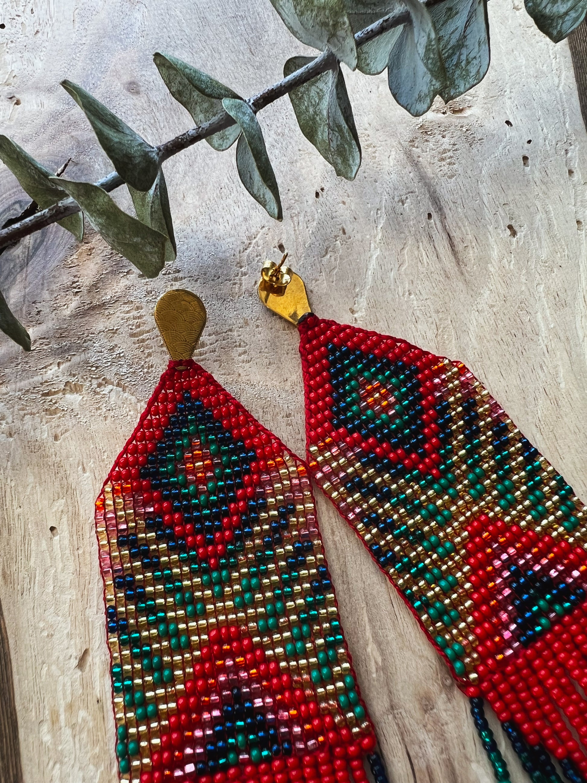 Sol ✻ Inga Beaded Earrings