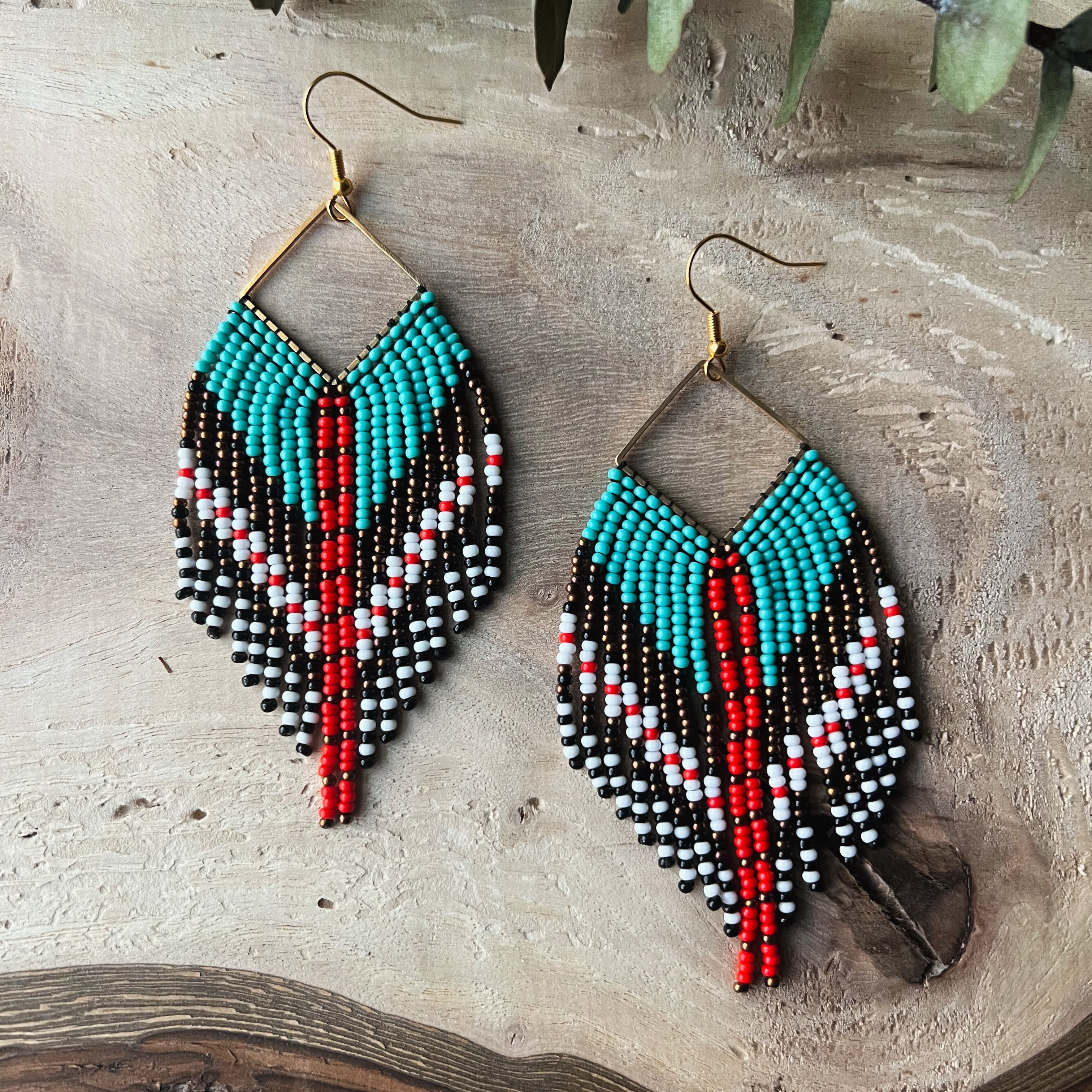 Pishi ✻ Misak Beaded Earrings