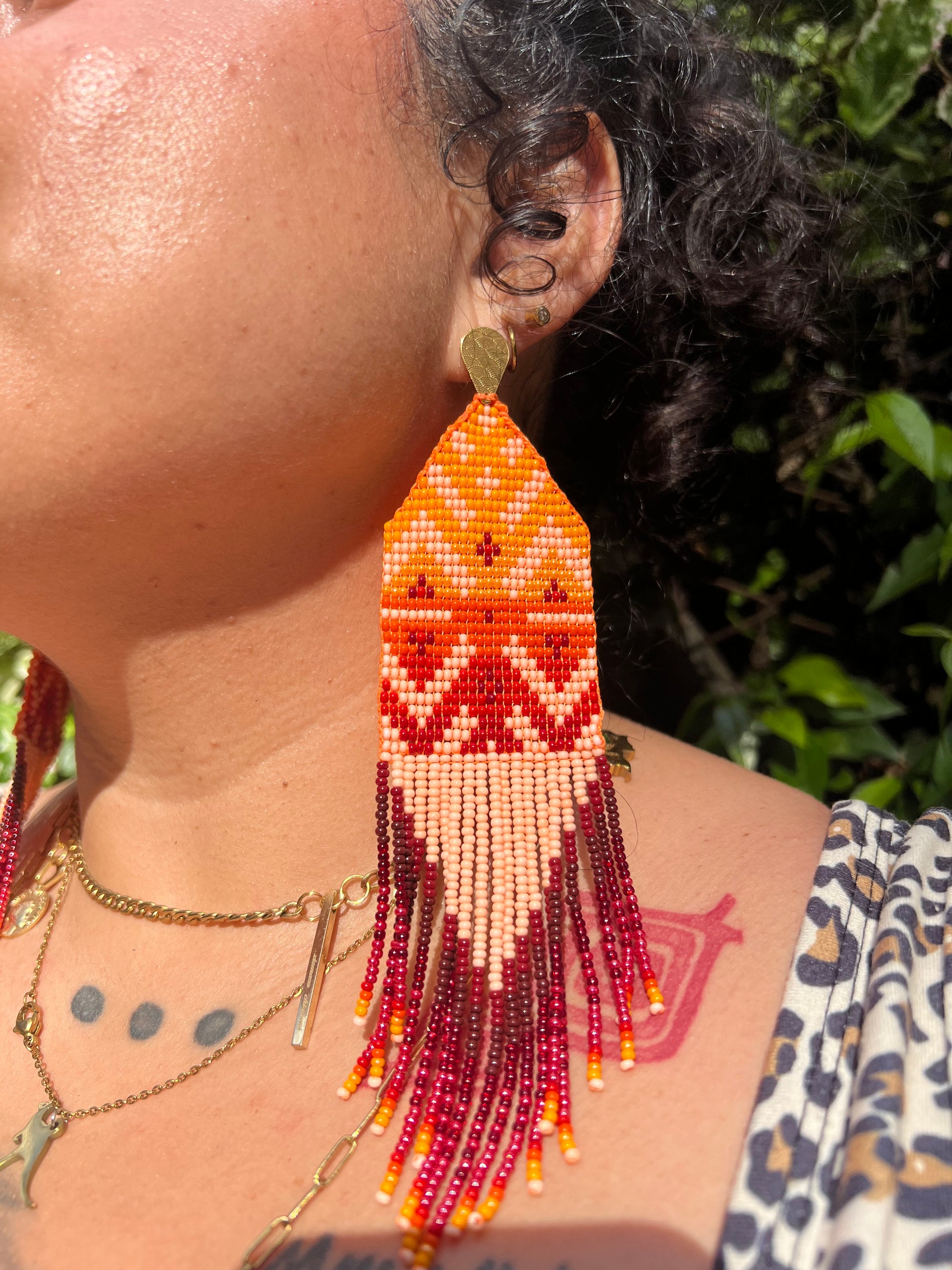 Maiz  ✻ Inga Beaded Earrings