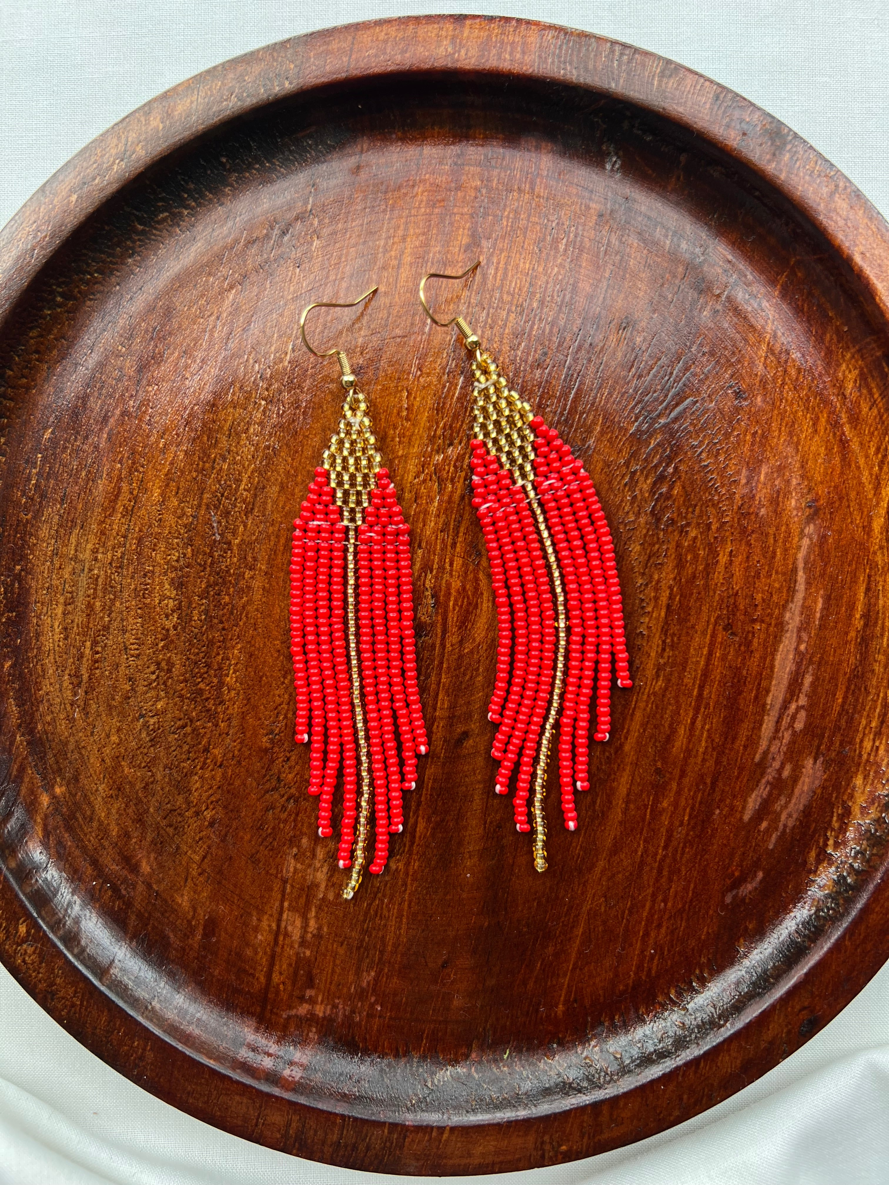 Rojita ✻ Misak Beaded Earrings