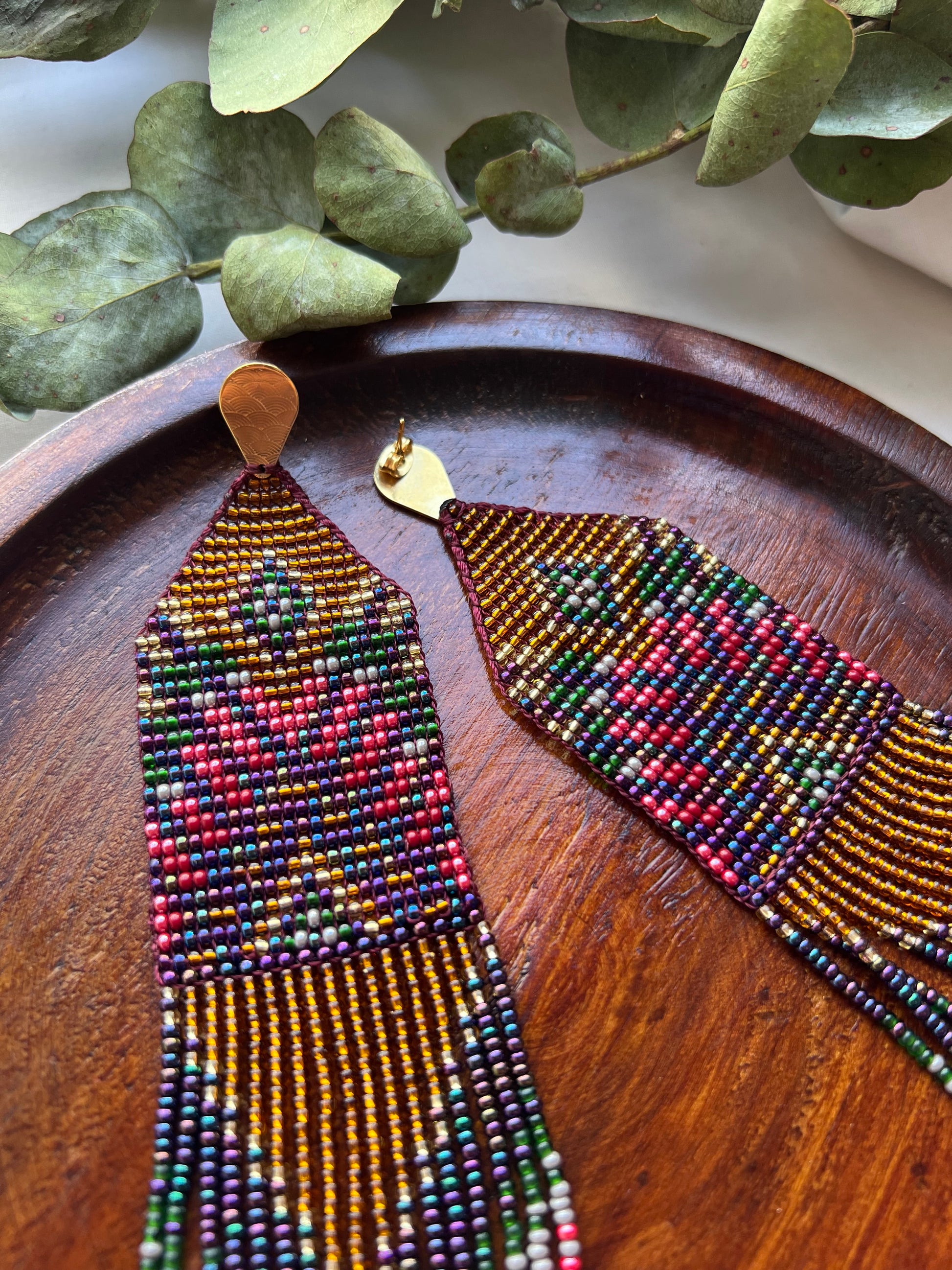 Sol ✻ Inga Beaded Earrings
