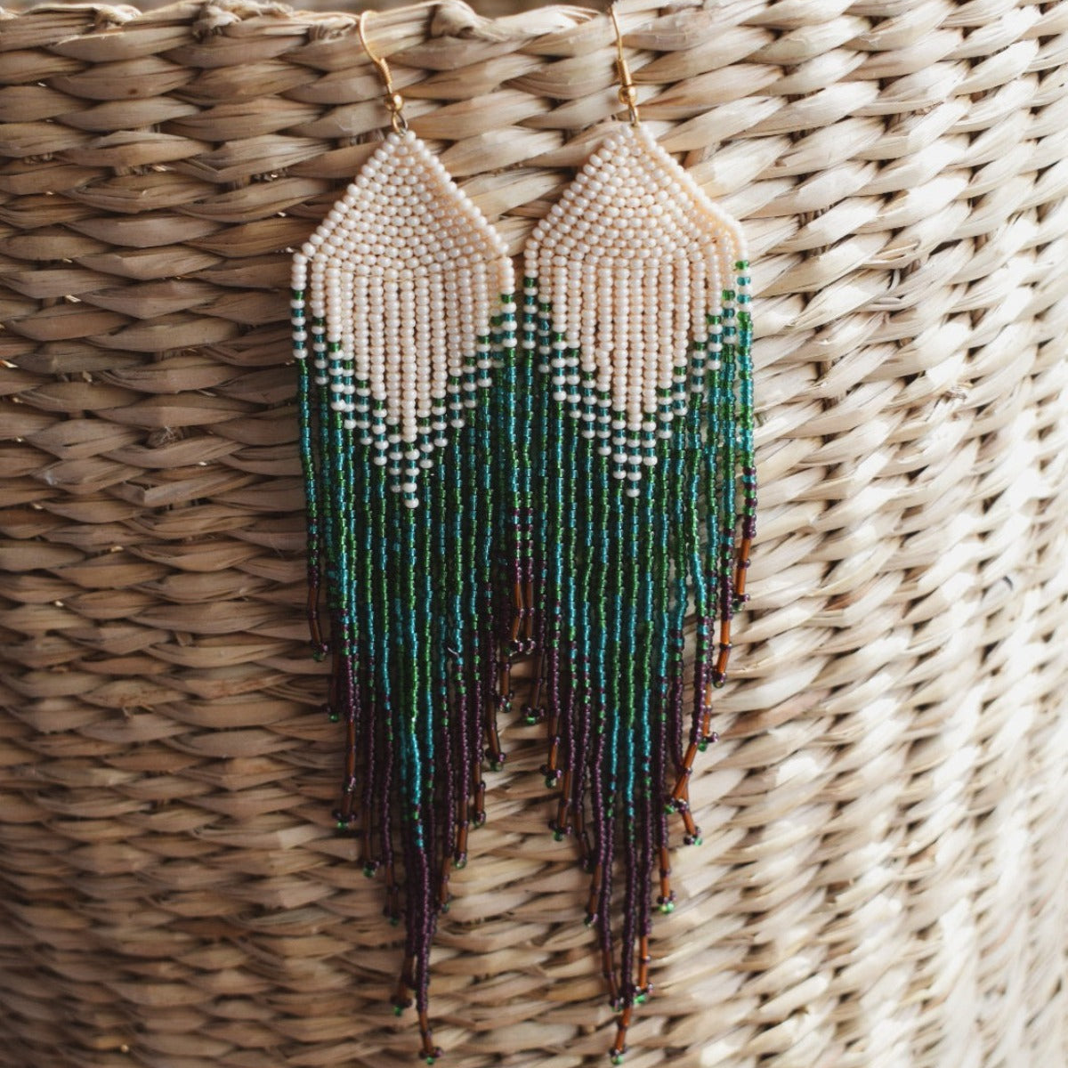 Largitas ✻ Embera Beaded Earrings