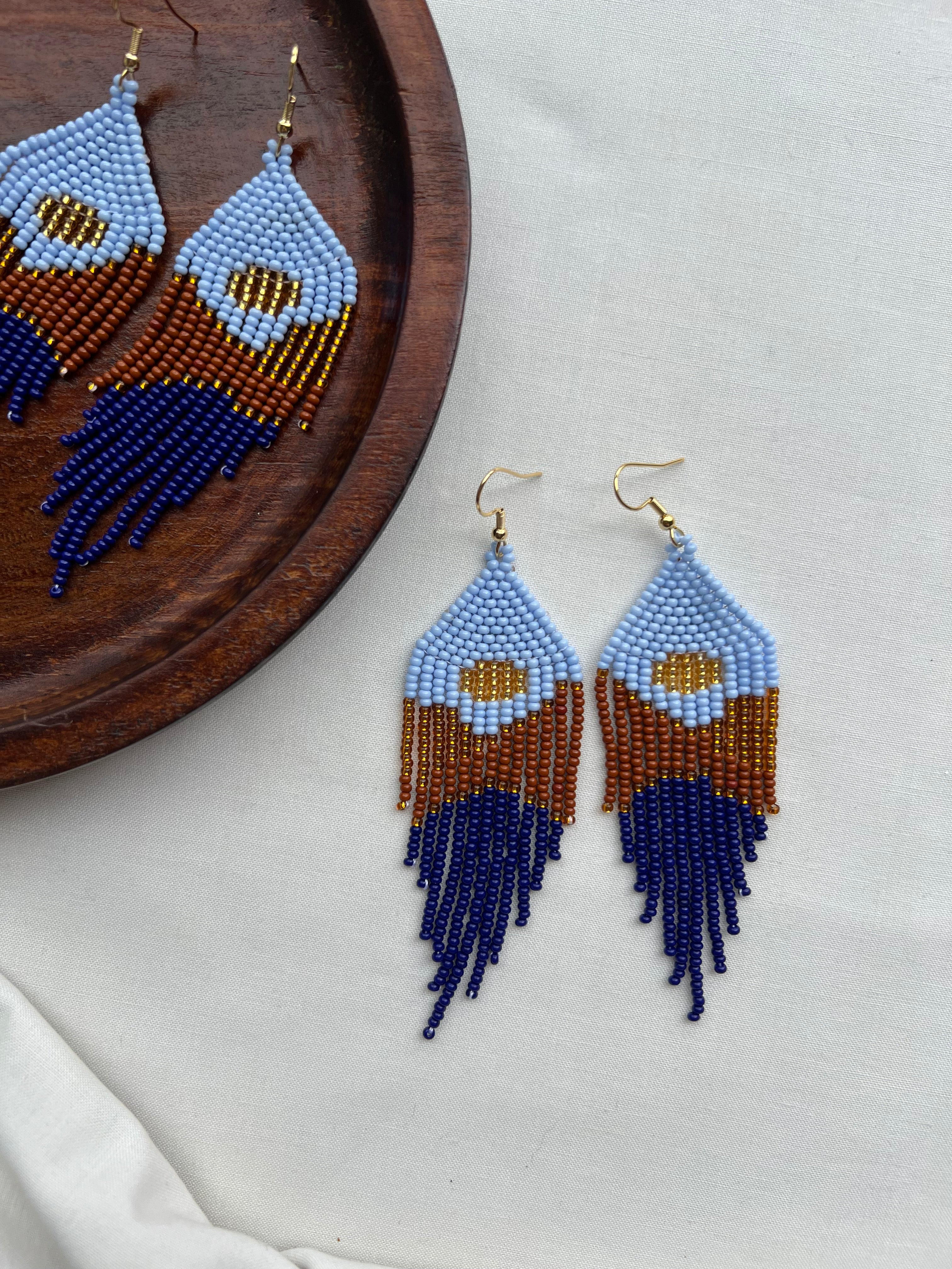 Tierra Mia ✻ Misak Beaded Earrings