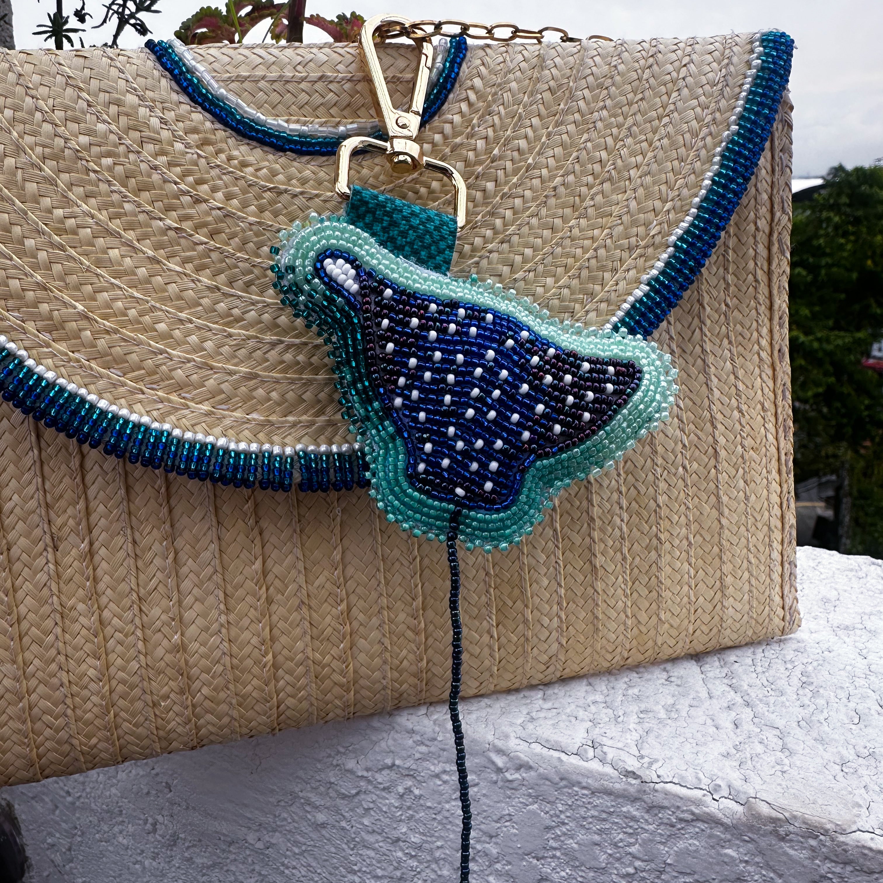 Spotted Eagle Ray Keychain ✻ Stinging Ray Collection (MADE TO ORDER)