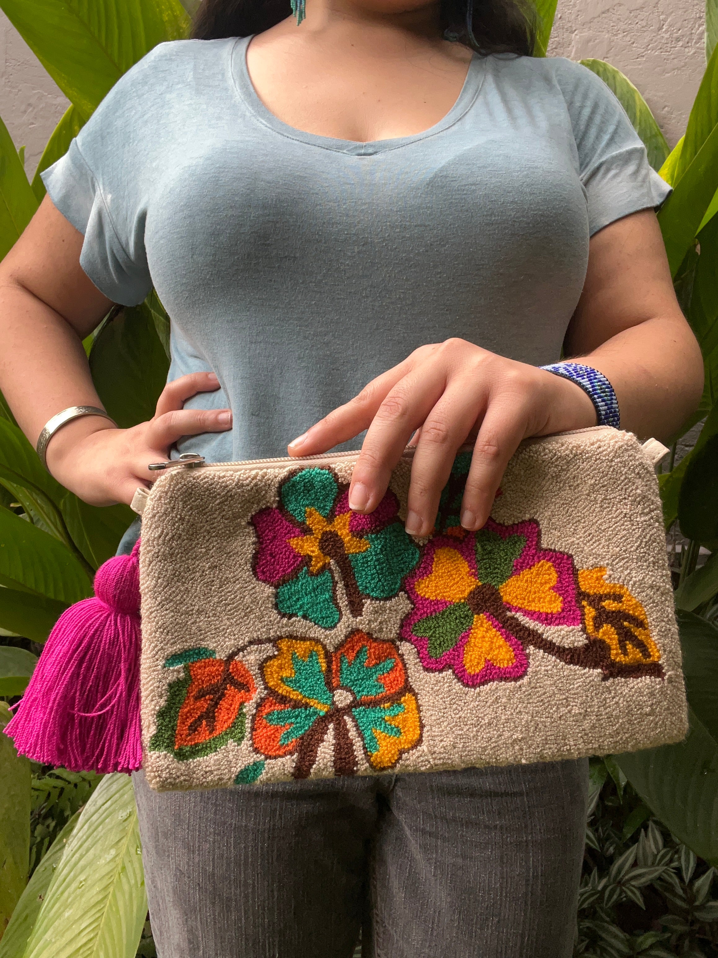 Tapizada ✻ Large Wayuu Clutch
