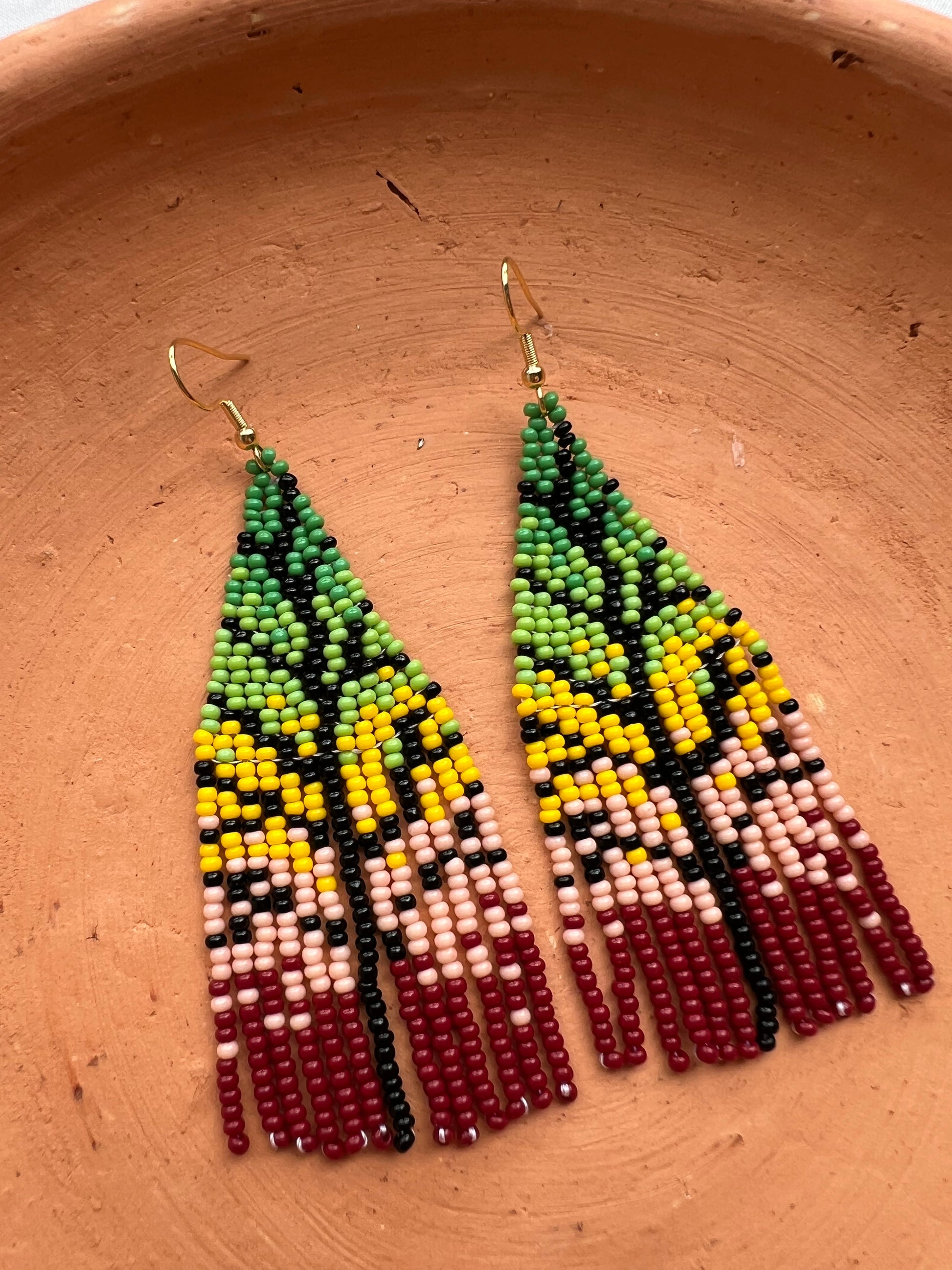 Raíz de Vida ✻ Misak Beaded Earrings