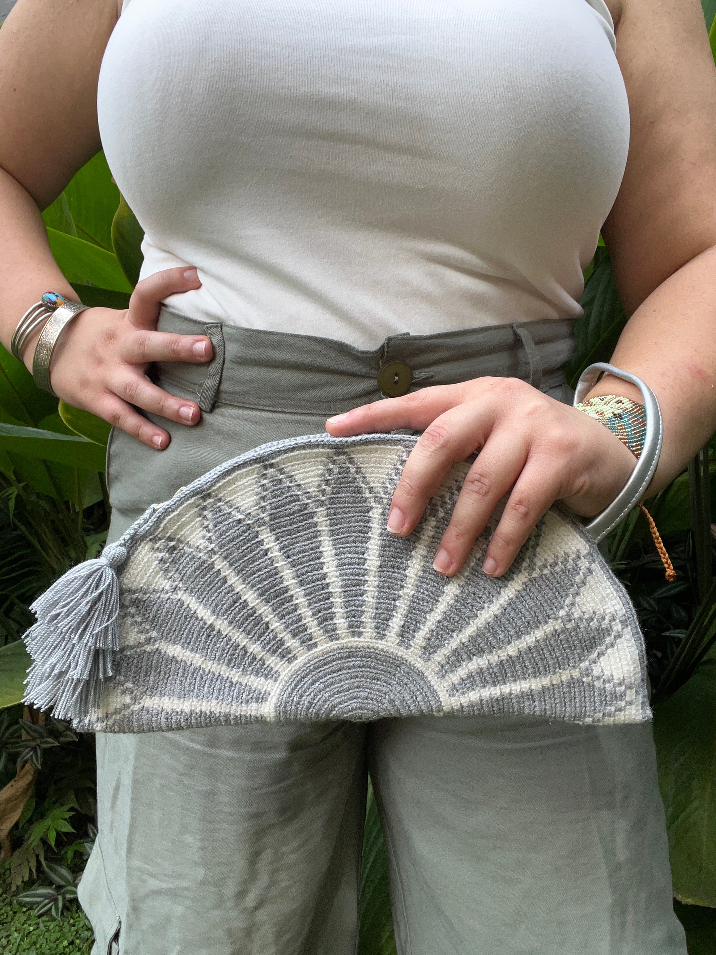 Large Empanada ✻ Wayuu Clutch