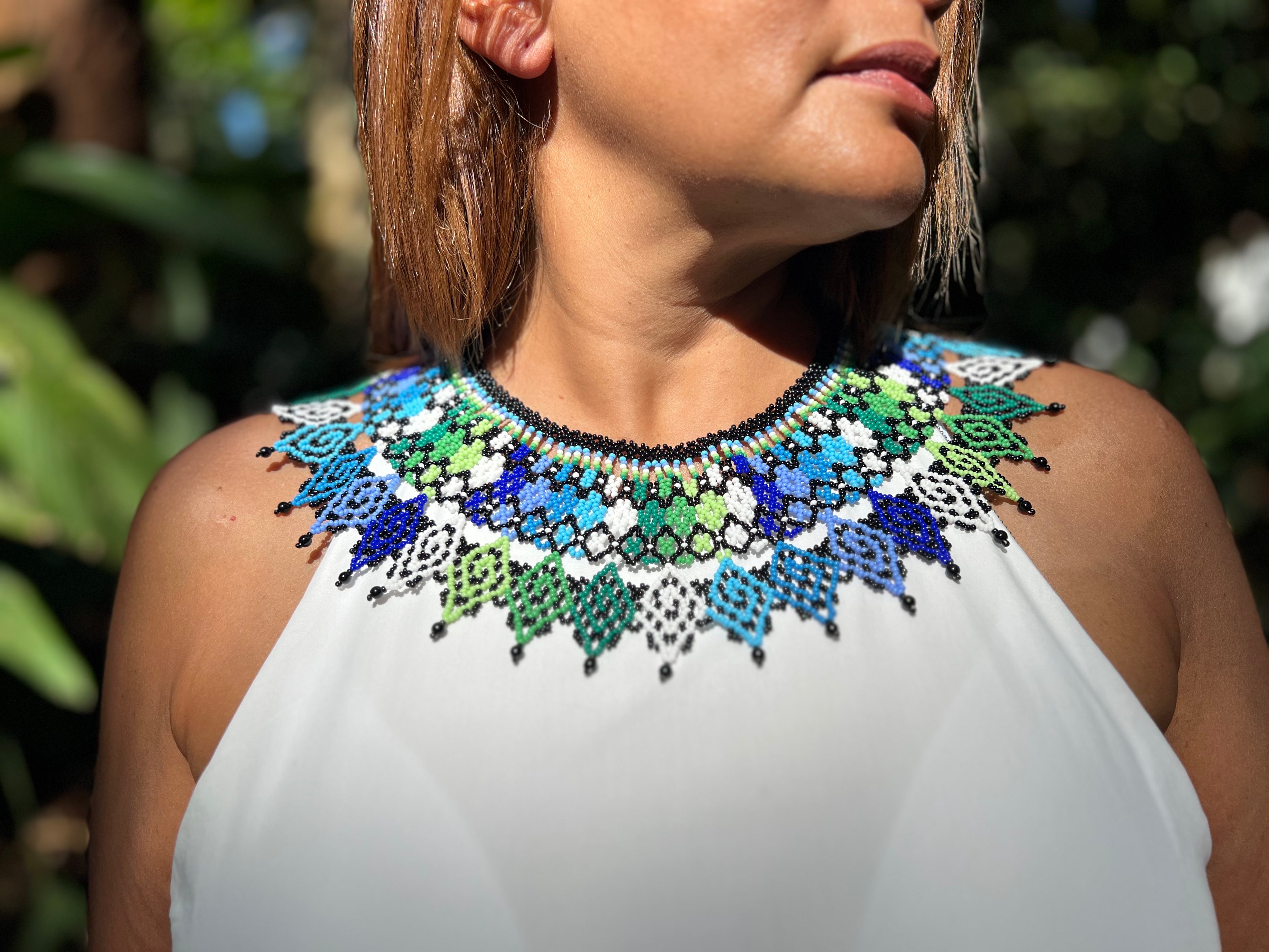 Drua Okama ✻ Embera Beaded Necklace