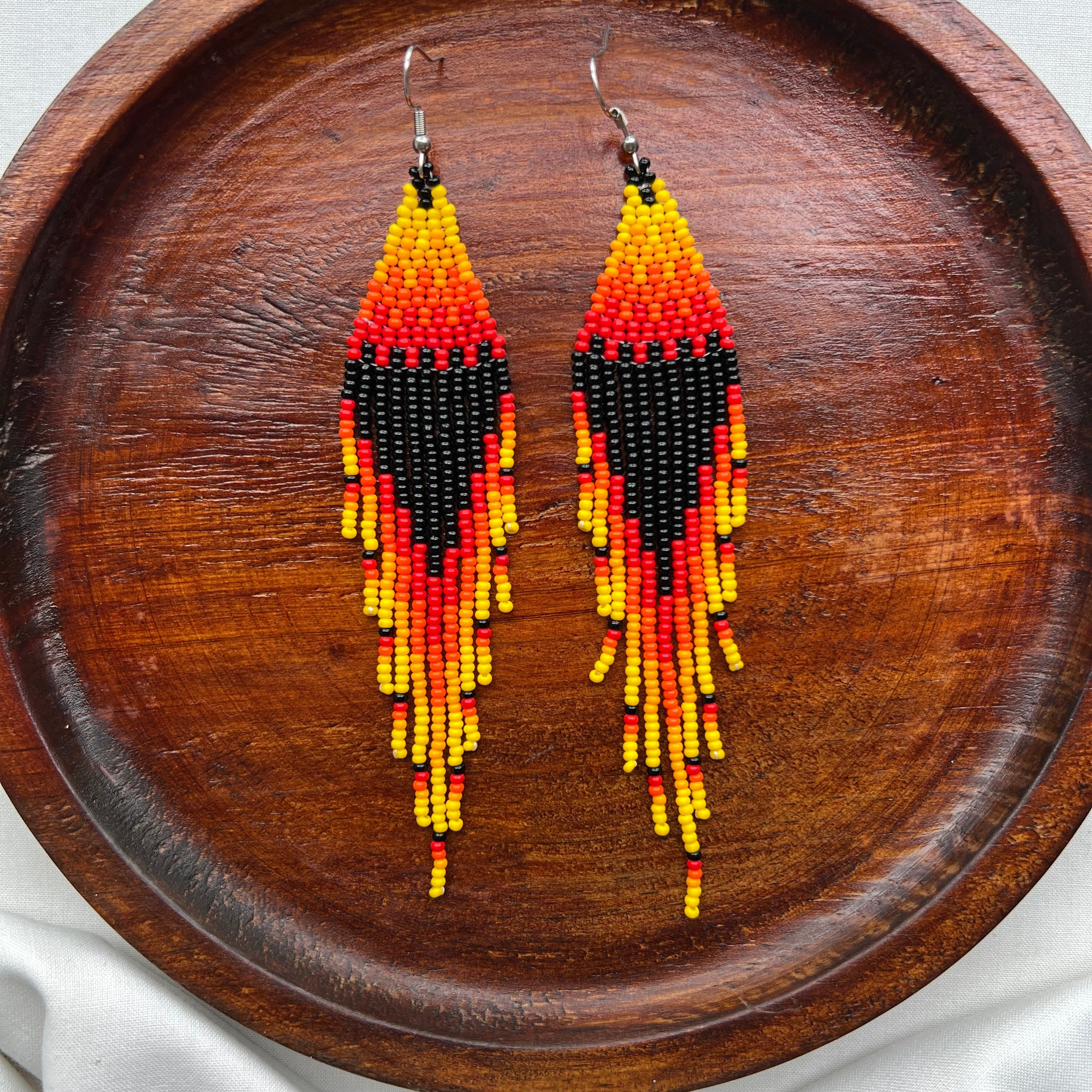 Fuego ✻ Misak Beaded Earrings