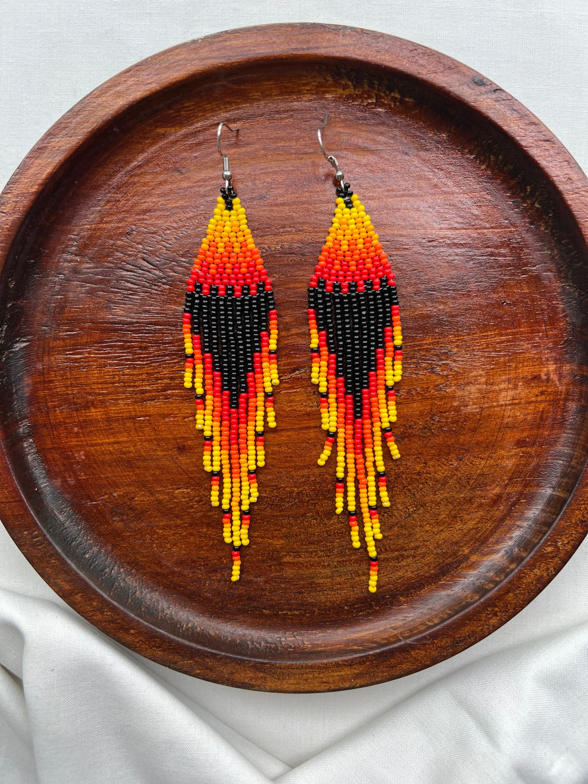 Fuego ✻ Misak Beaded Earrings