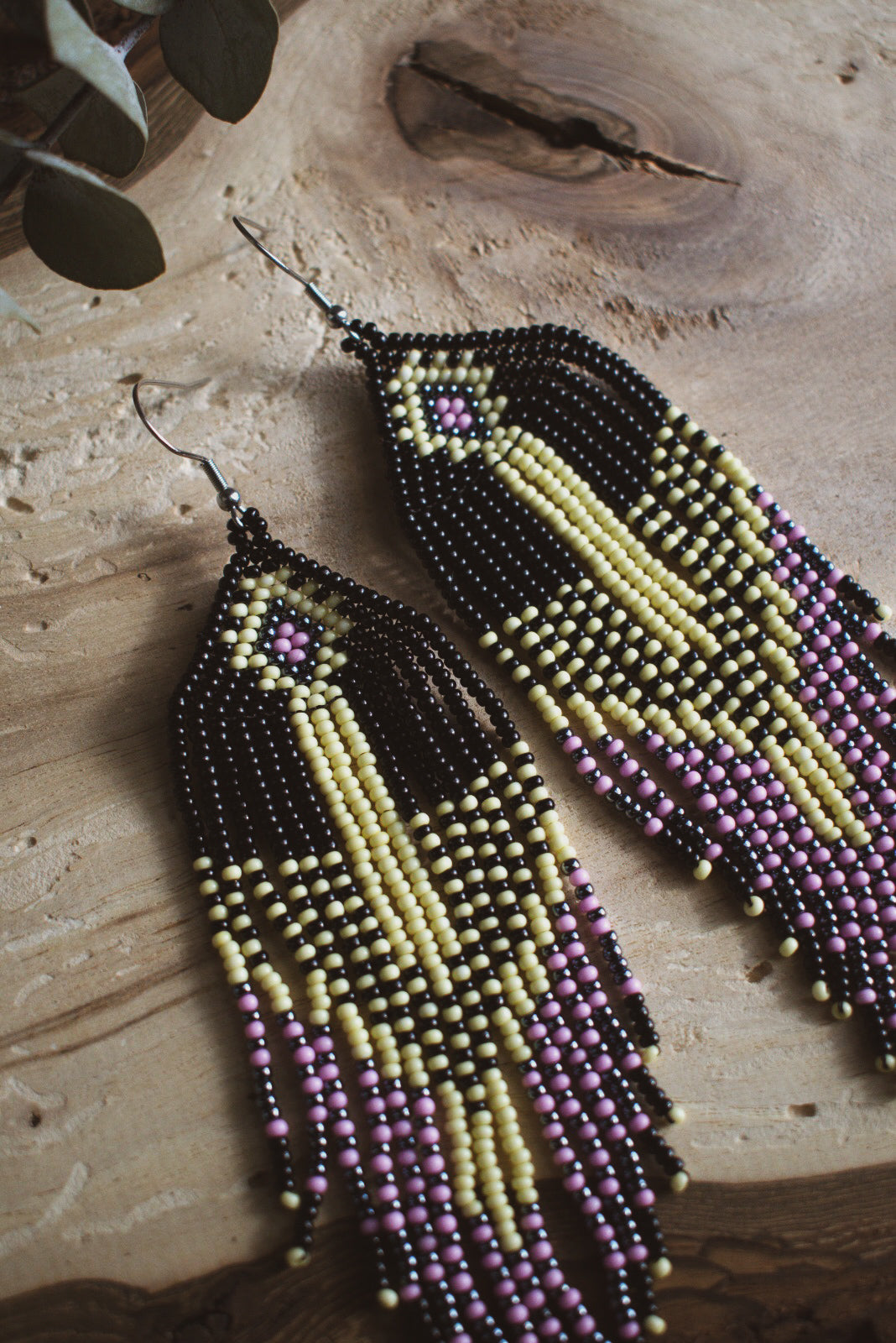 Meses ✻ Misak Beaded Earrings