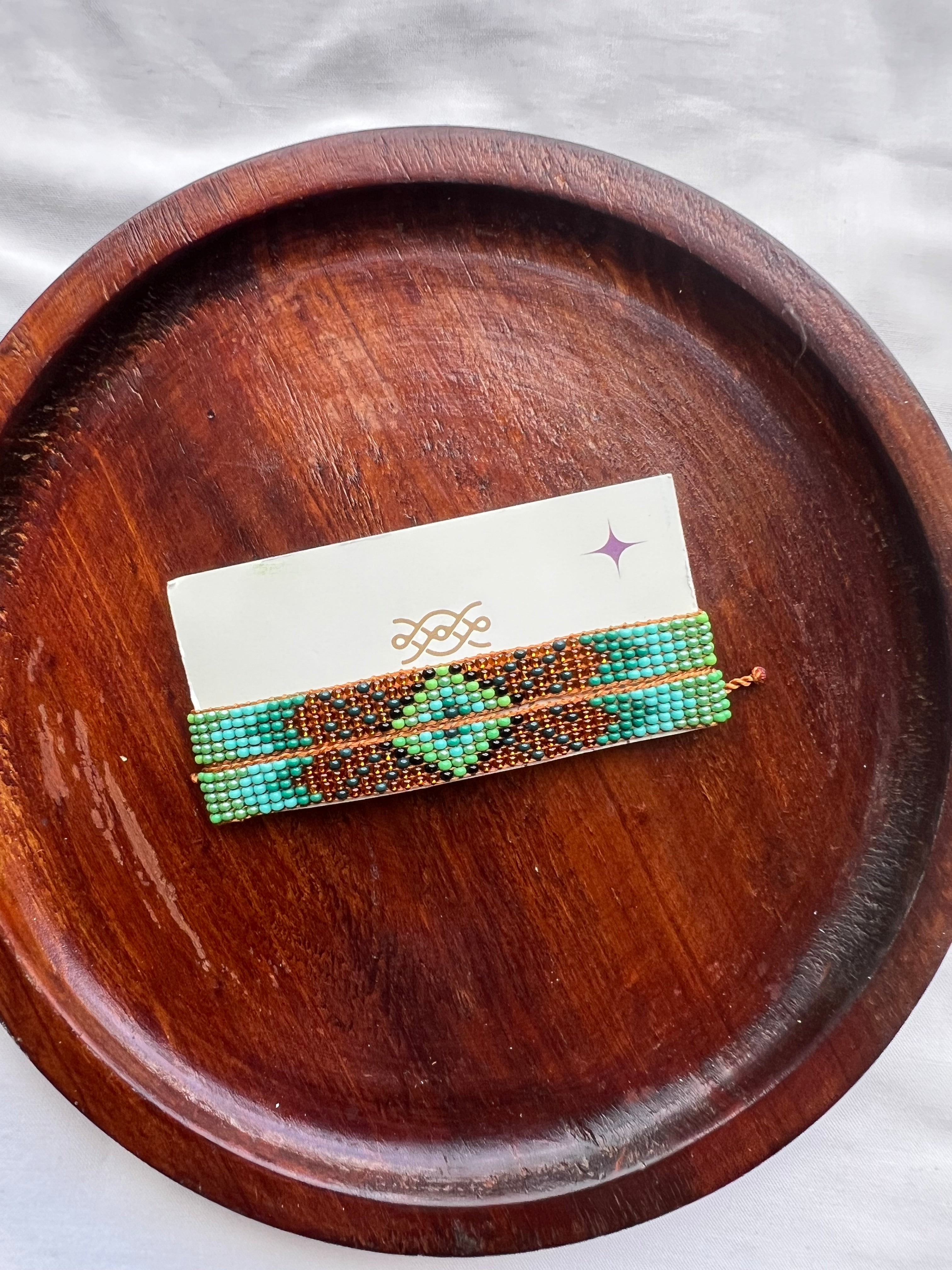 Twin Ties ✻ Inga Beaded Bracelet