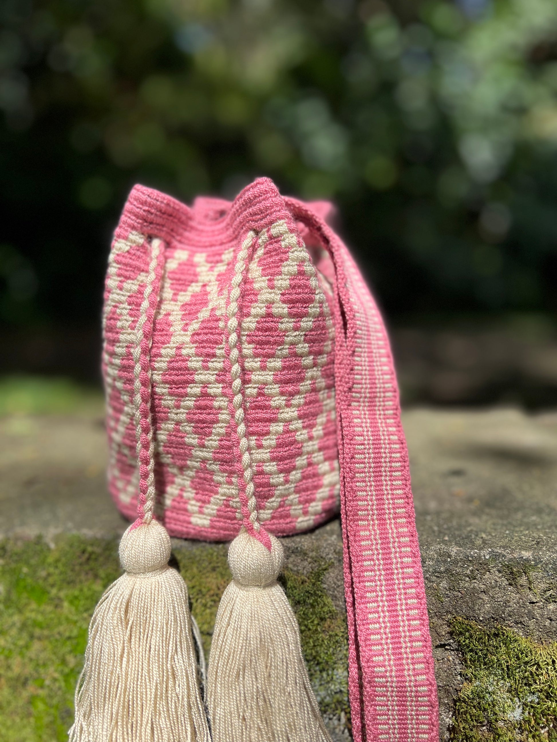 Rosal ✻ Mini Wayuu Mochila