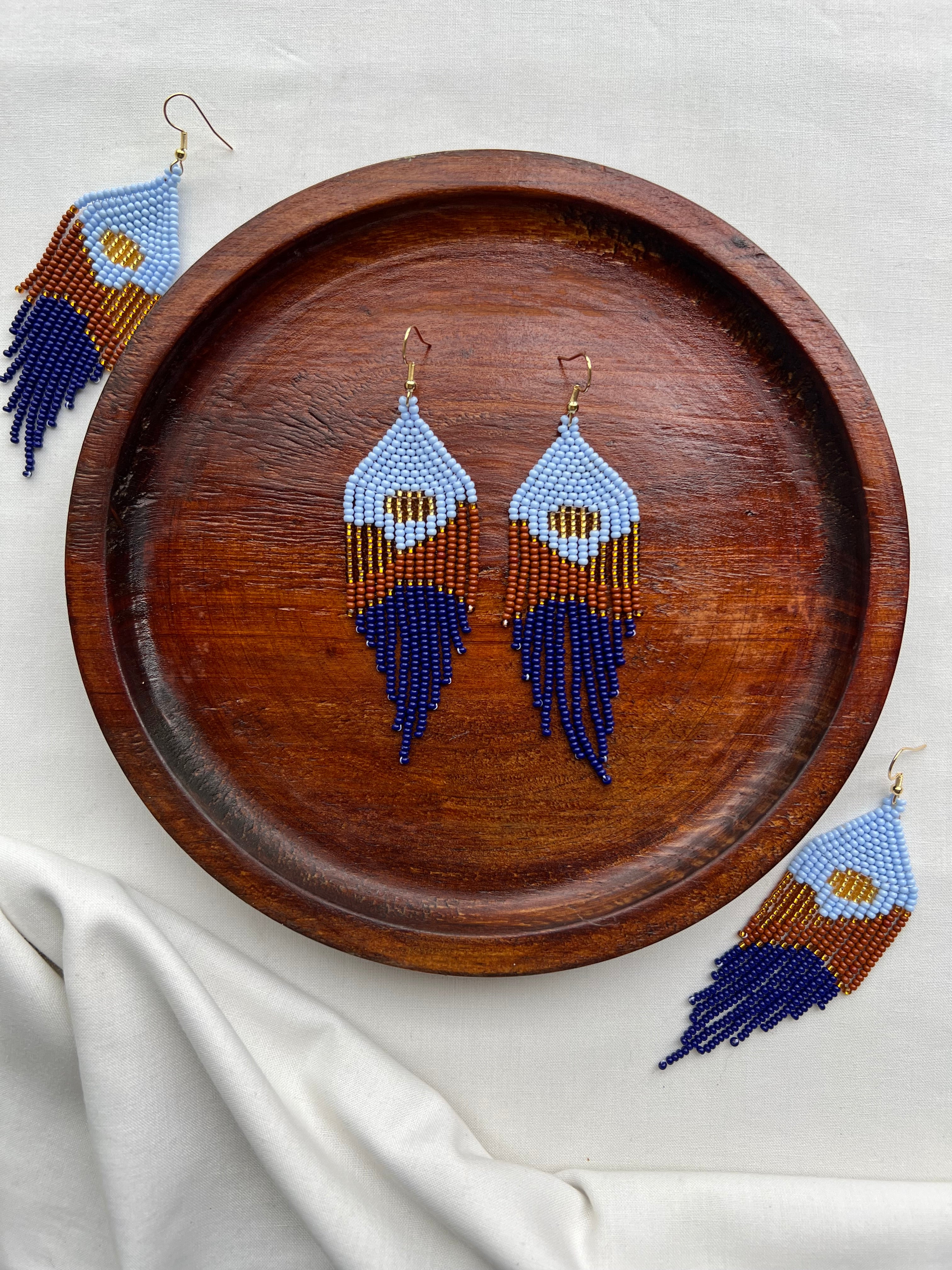 Tierra Mia ✻ Misak Beaded Earrings