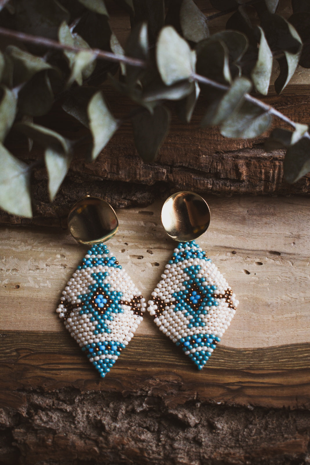 Diamante ✻ Misak Beaded Earrings