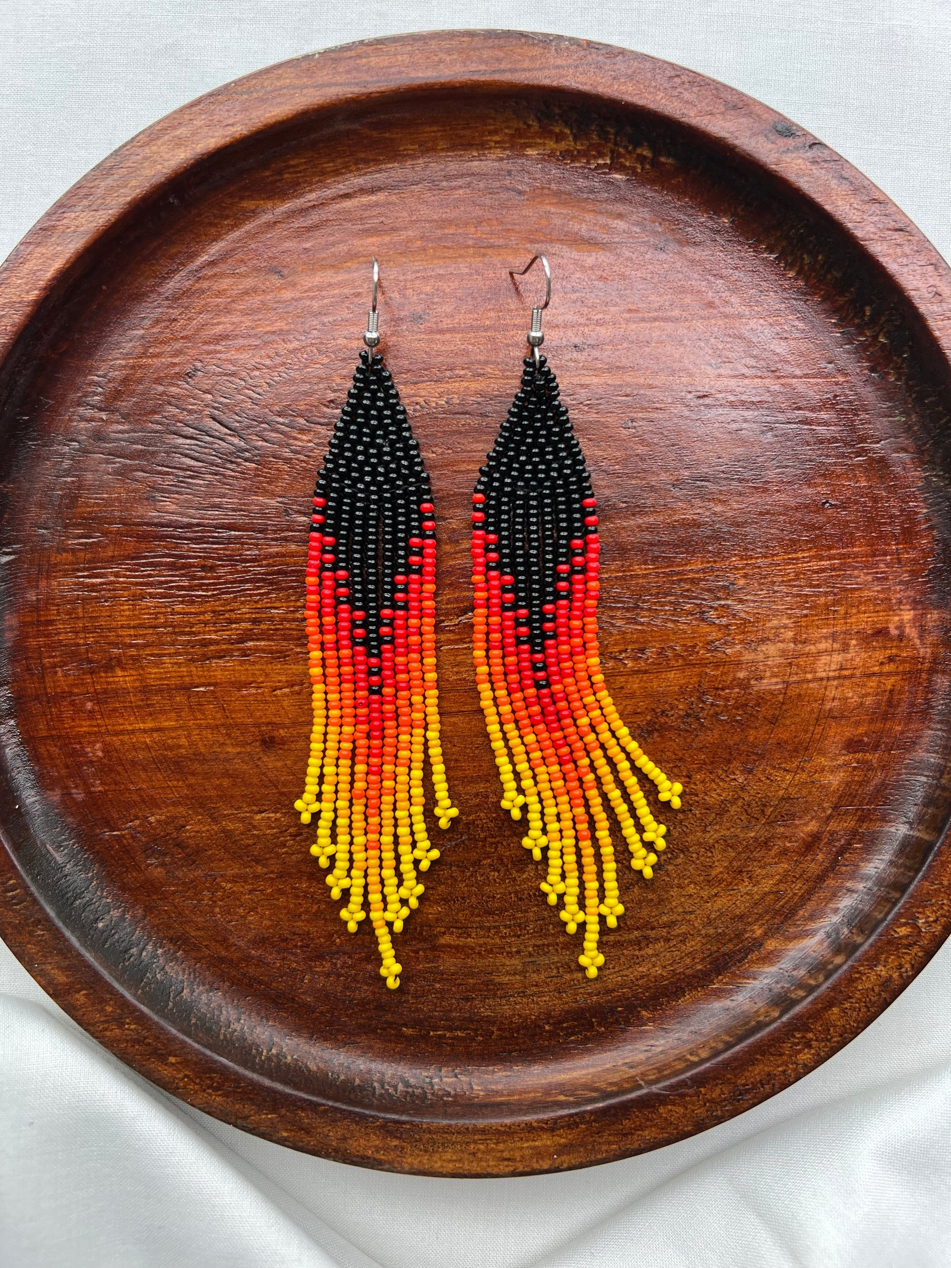 Fuego ✻ Misak Beaded Earrings