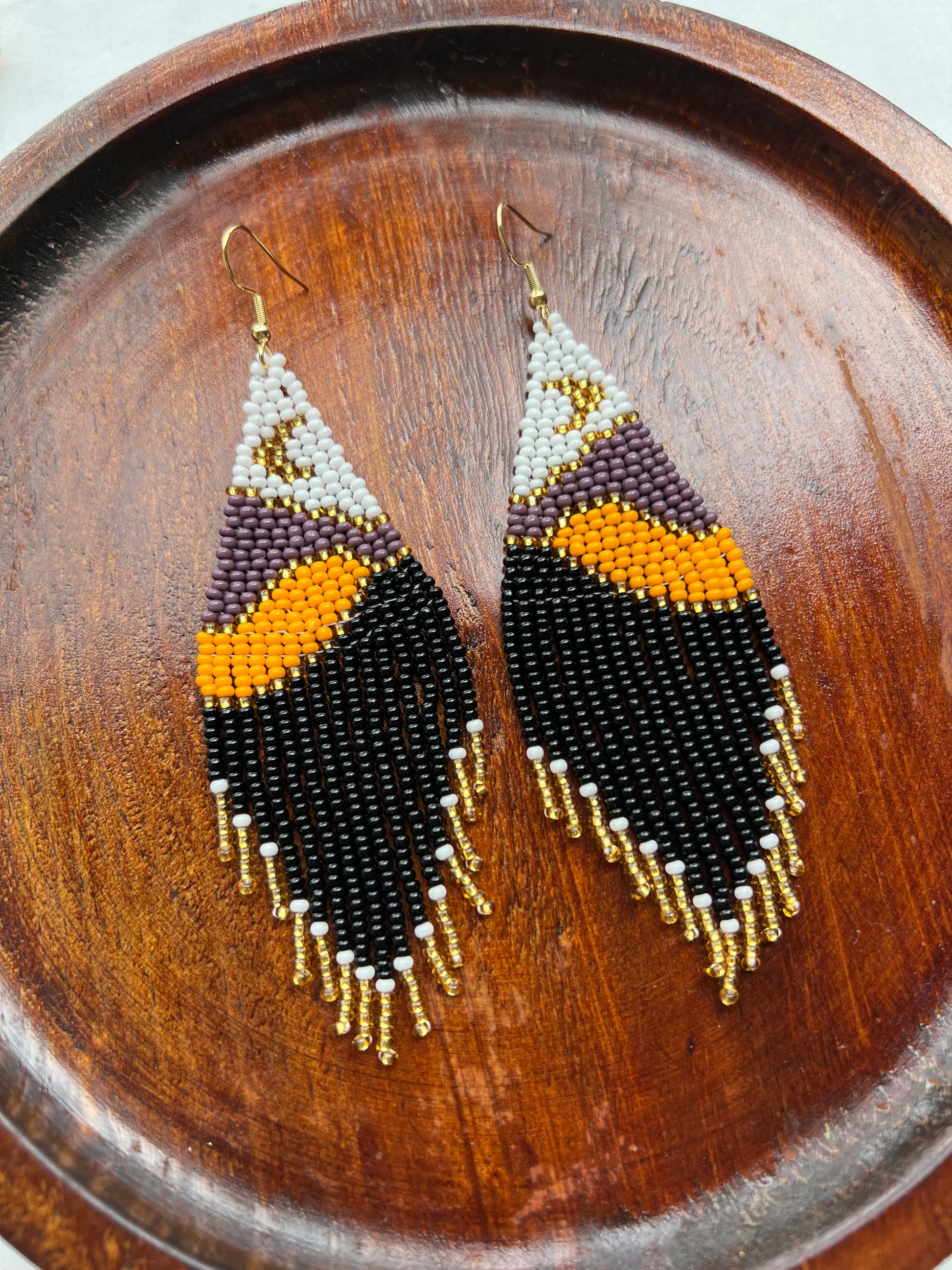 Vuelo ✻ Misak Beaded Earrings