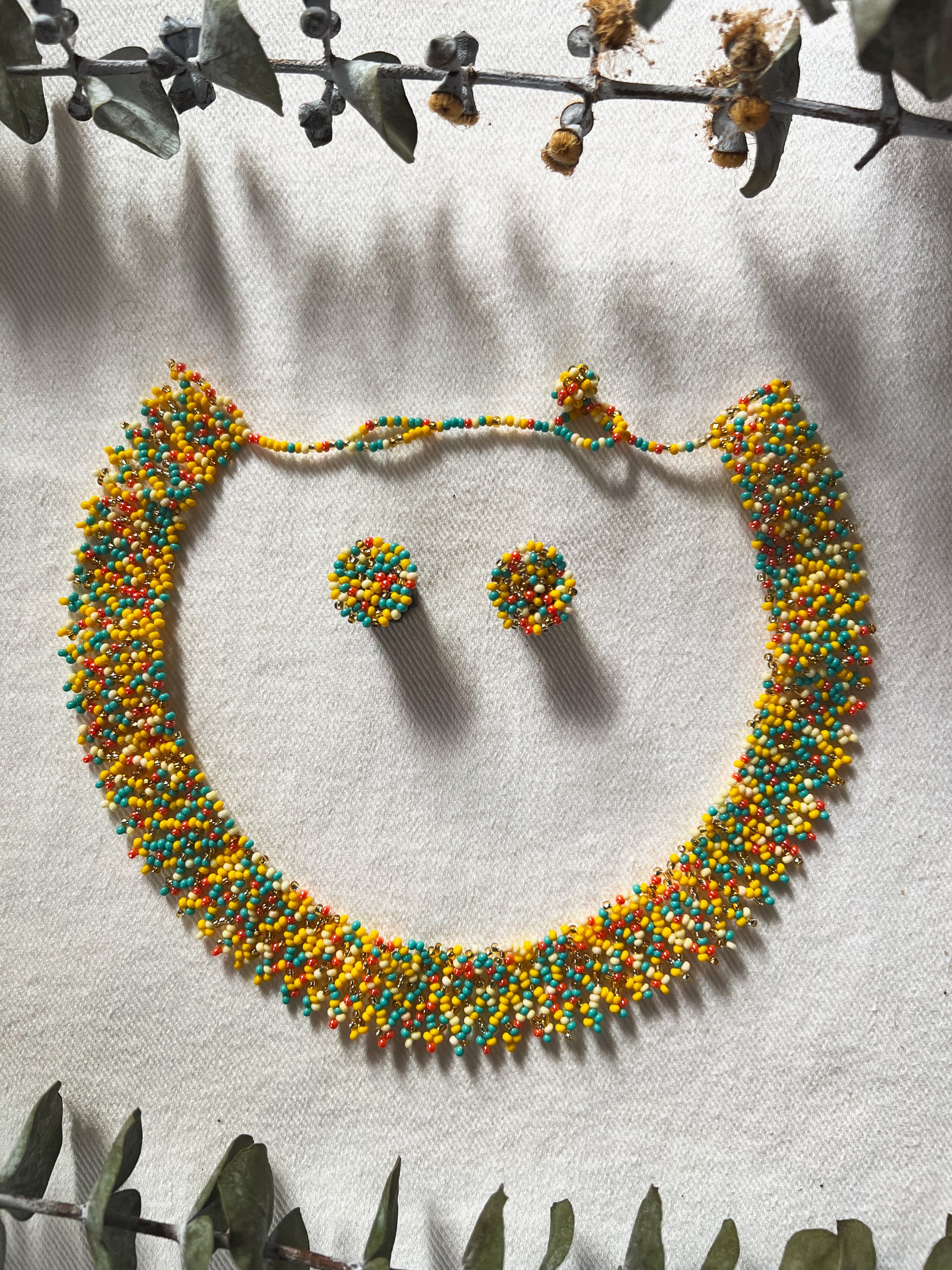Sia Set ✻ Inga Beaded Necklace