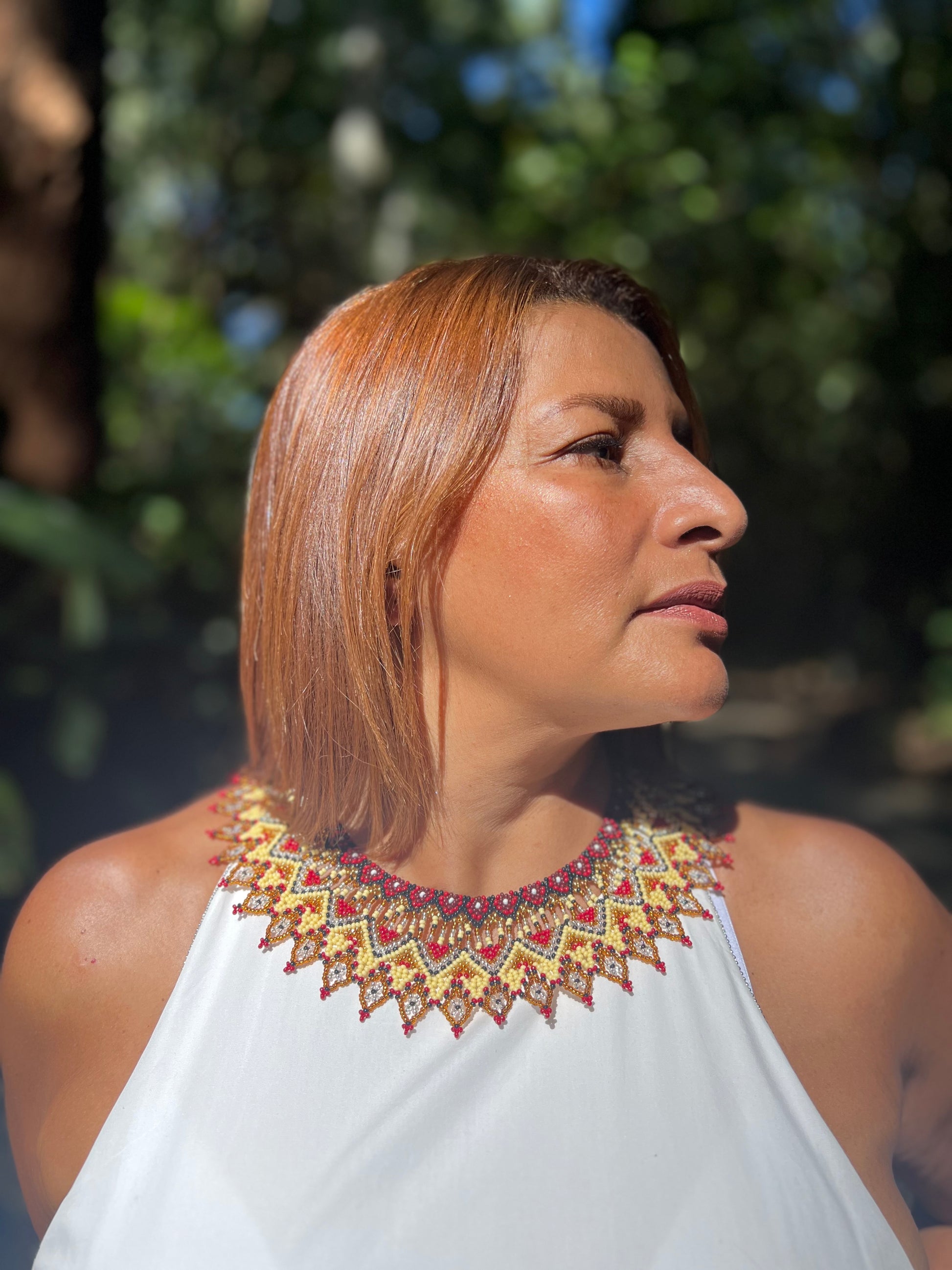 Drua Okama ✻ Embera Beaded Necklace
