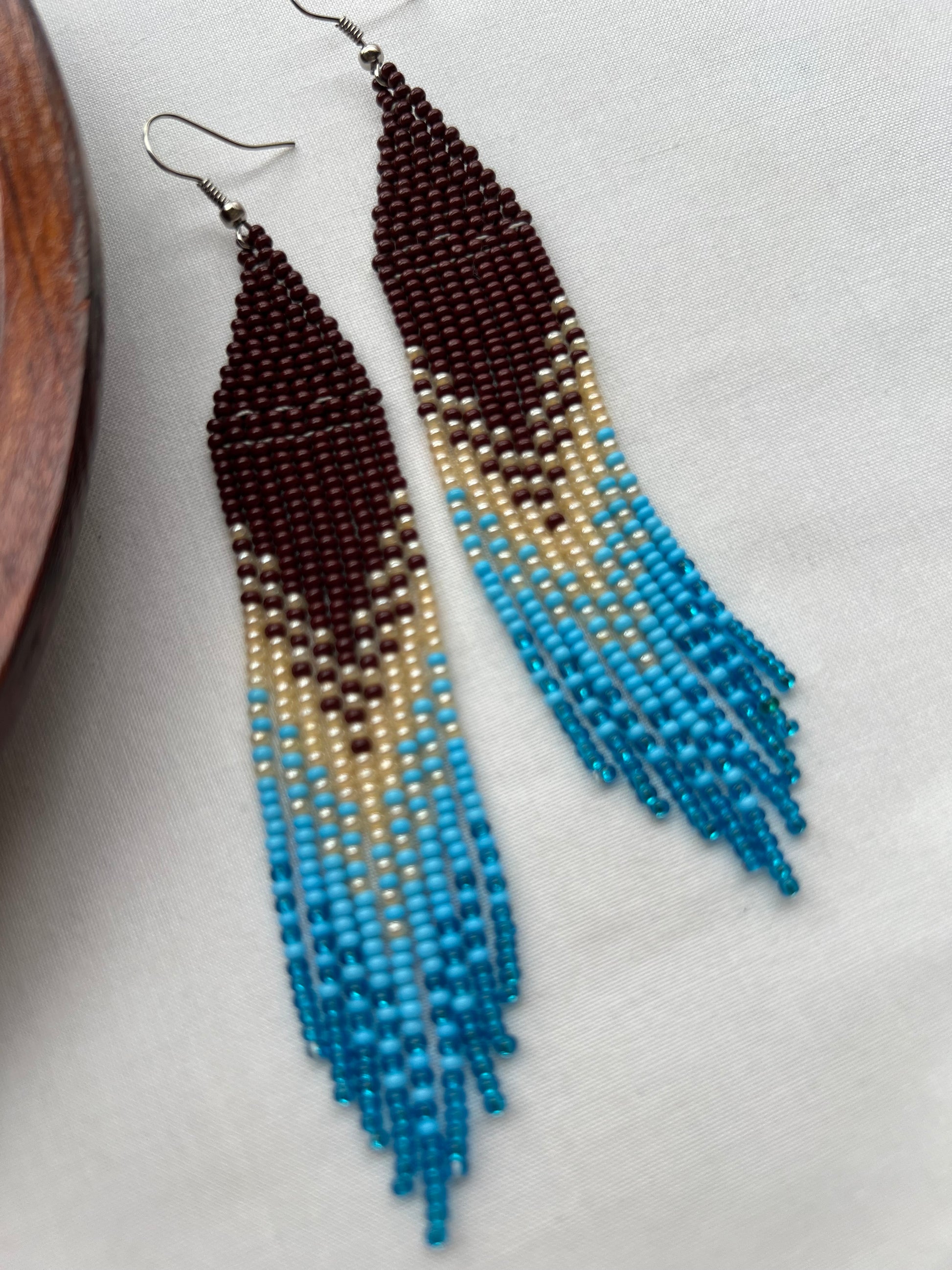 Arctic ✻ Misak Beaded Earrings