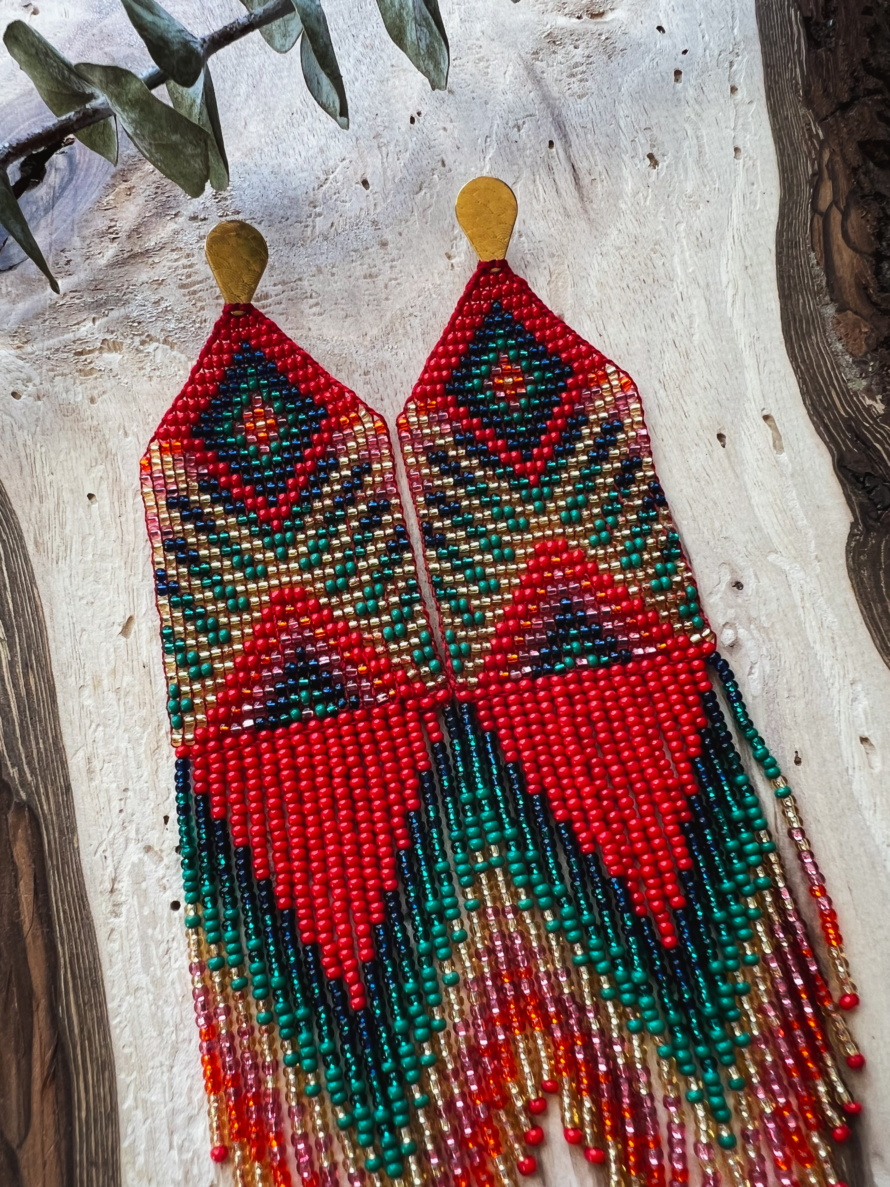 Sol ✻ Inga Beaded Earrings