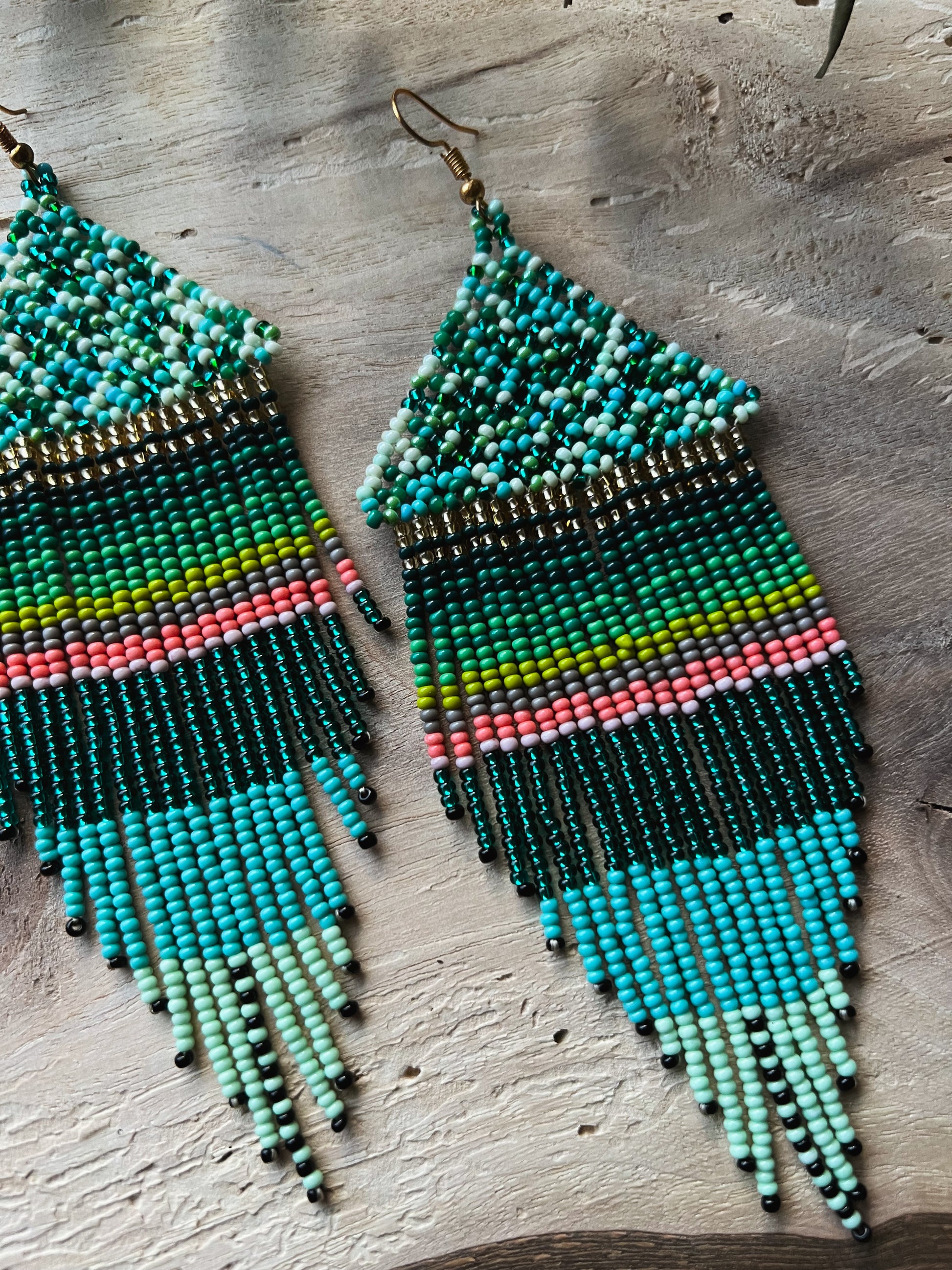 Chapu Sunsets ✻ Inga Beaded Earrings