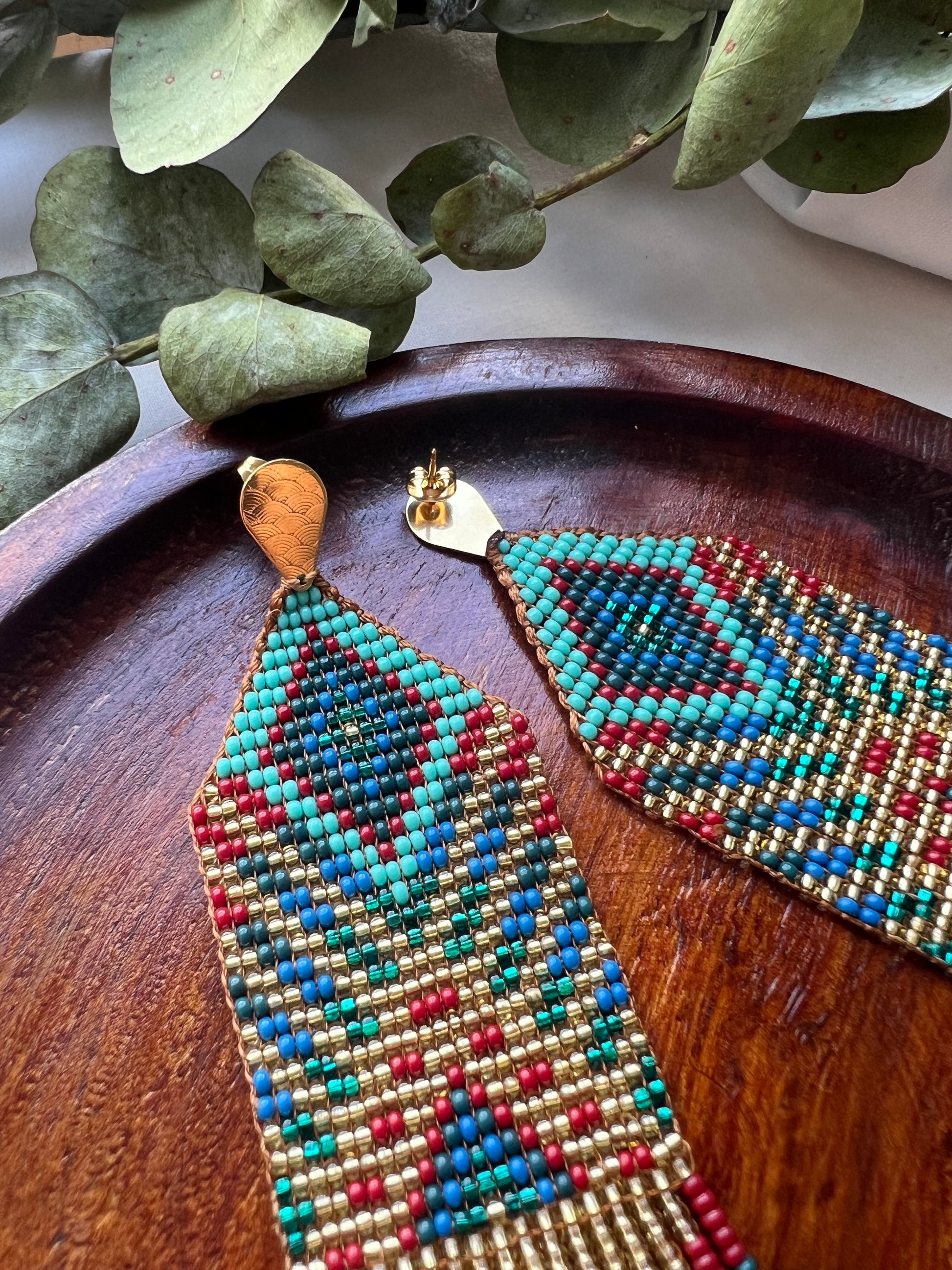 Sol ✻ Inga Beaded Earrings