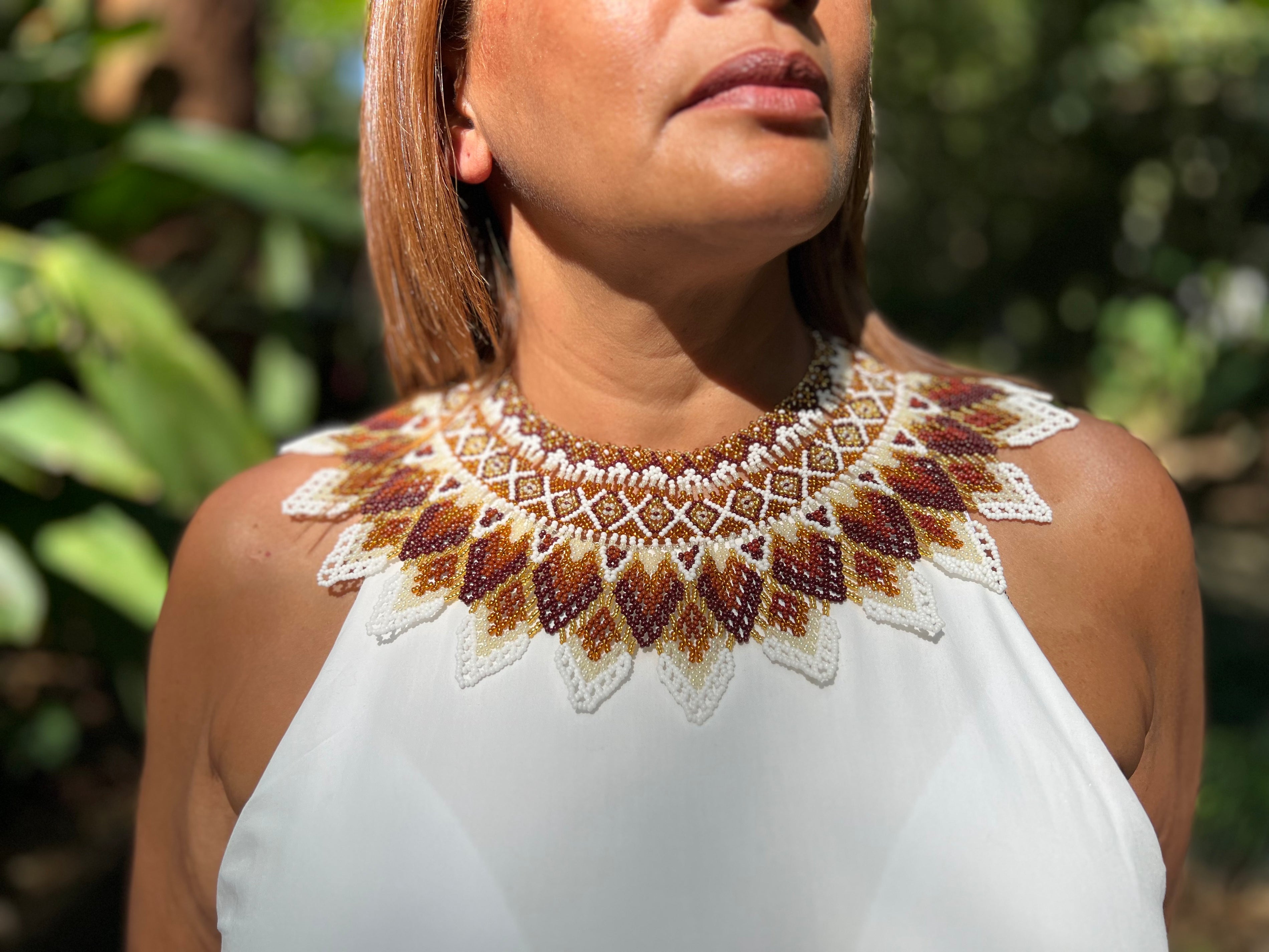 Drua Okama ✻ Embera Beaded Necklace