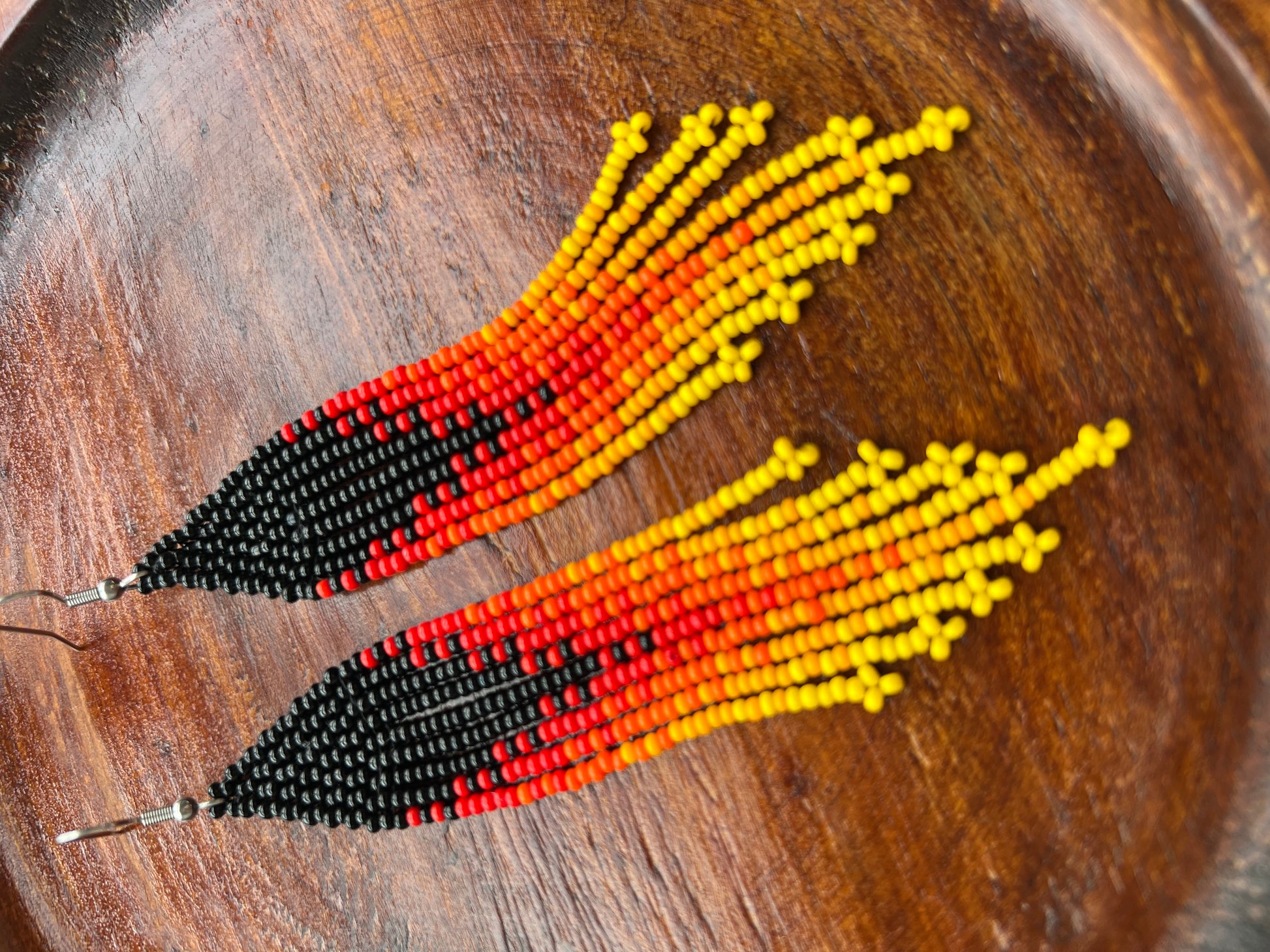 Fuego ✻ Misak Beaded Earrings