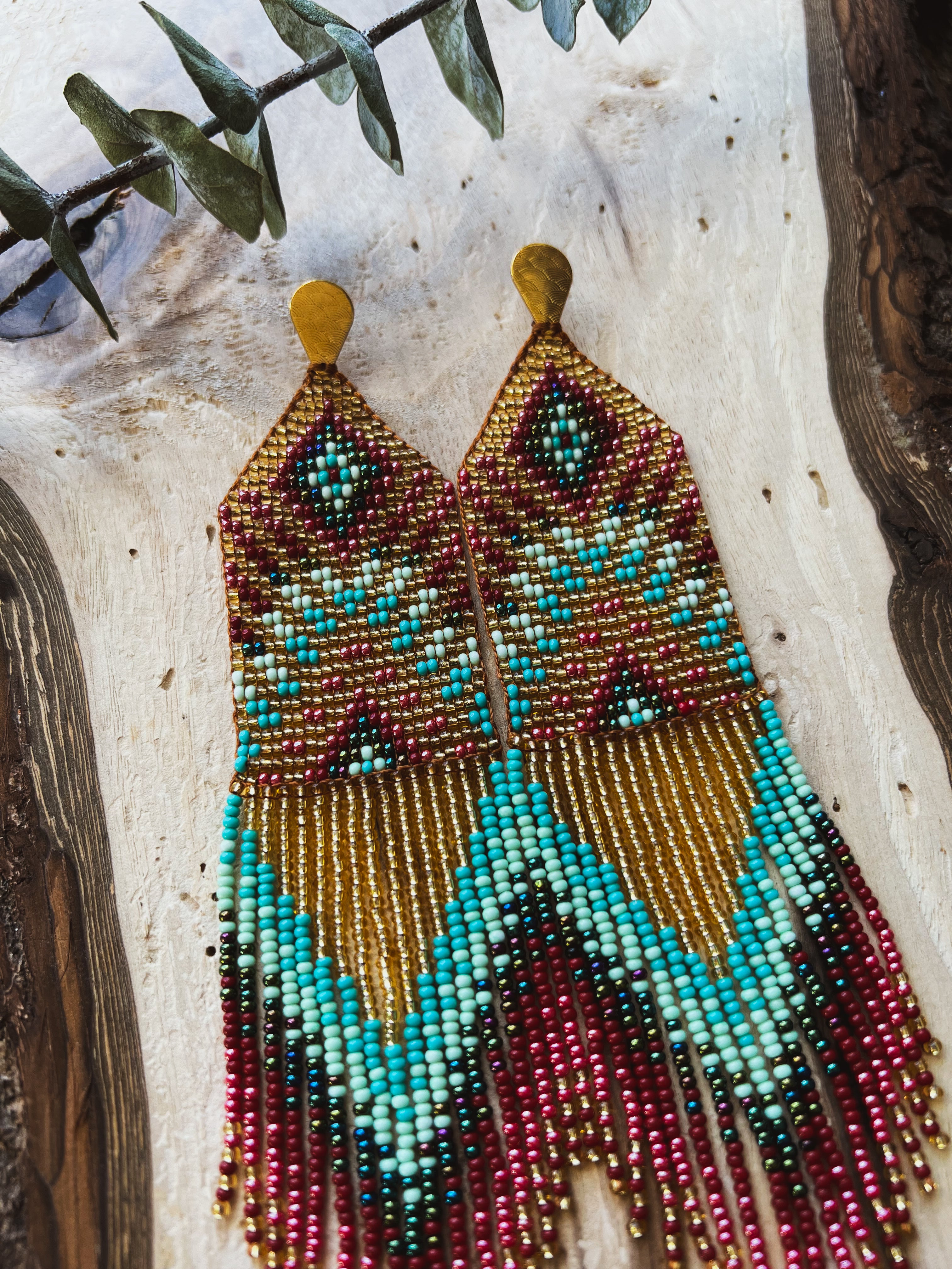 Sol ✻ Inga Beaded Earrings