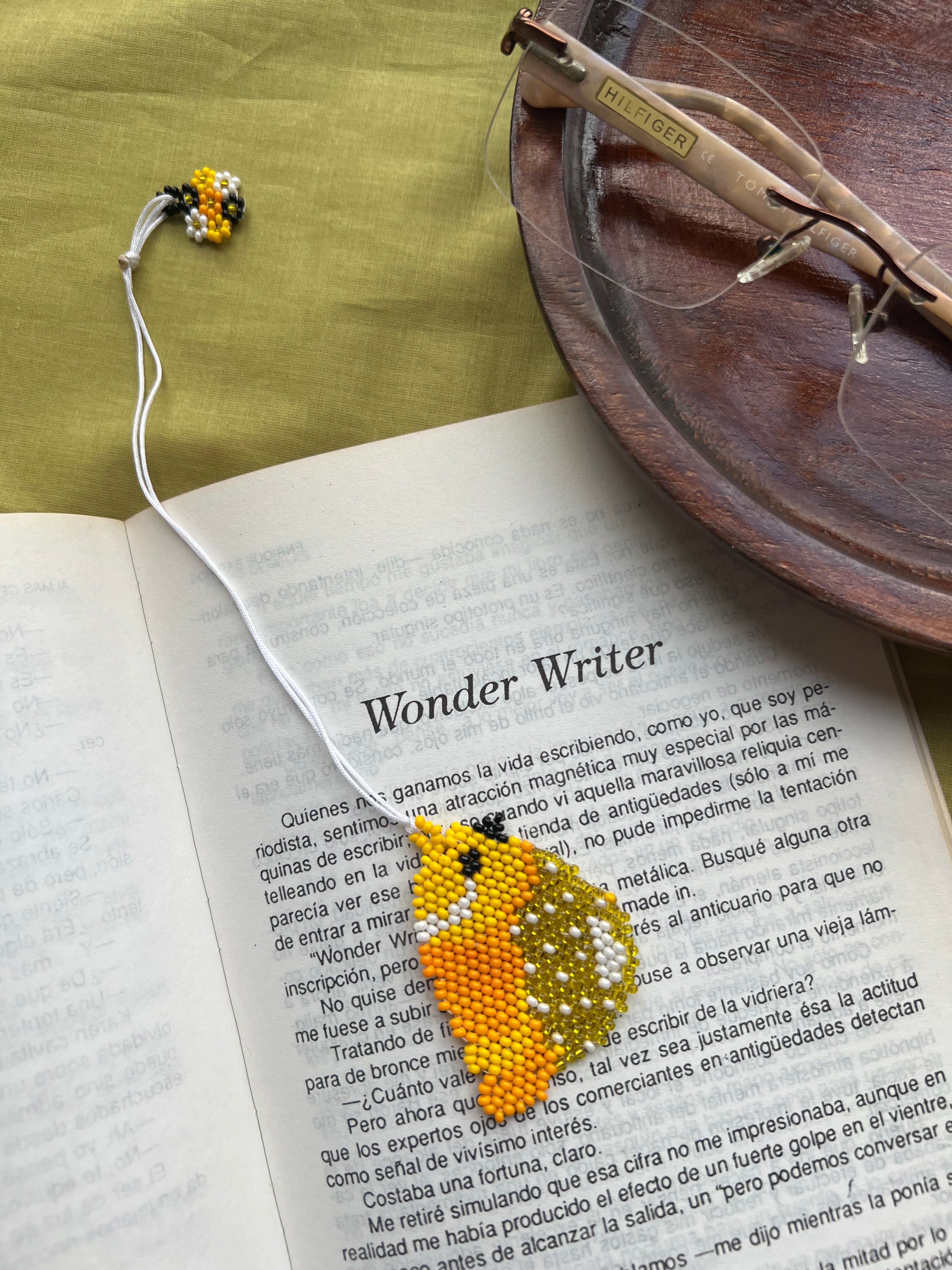 Yellow Turtle Bookmark ✻ Handmade by Embera Artisans
