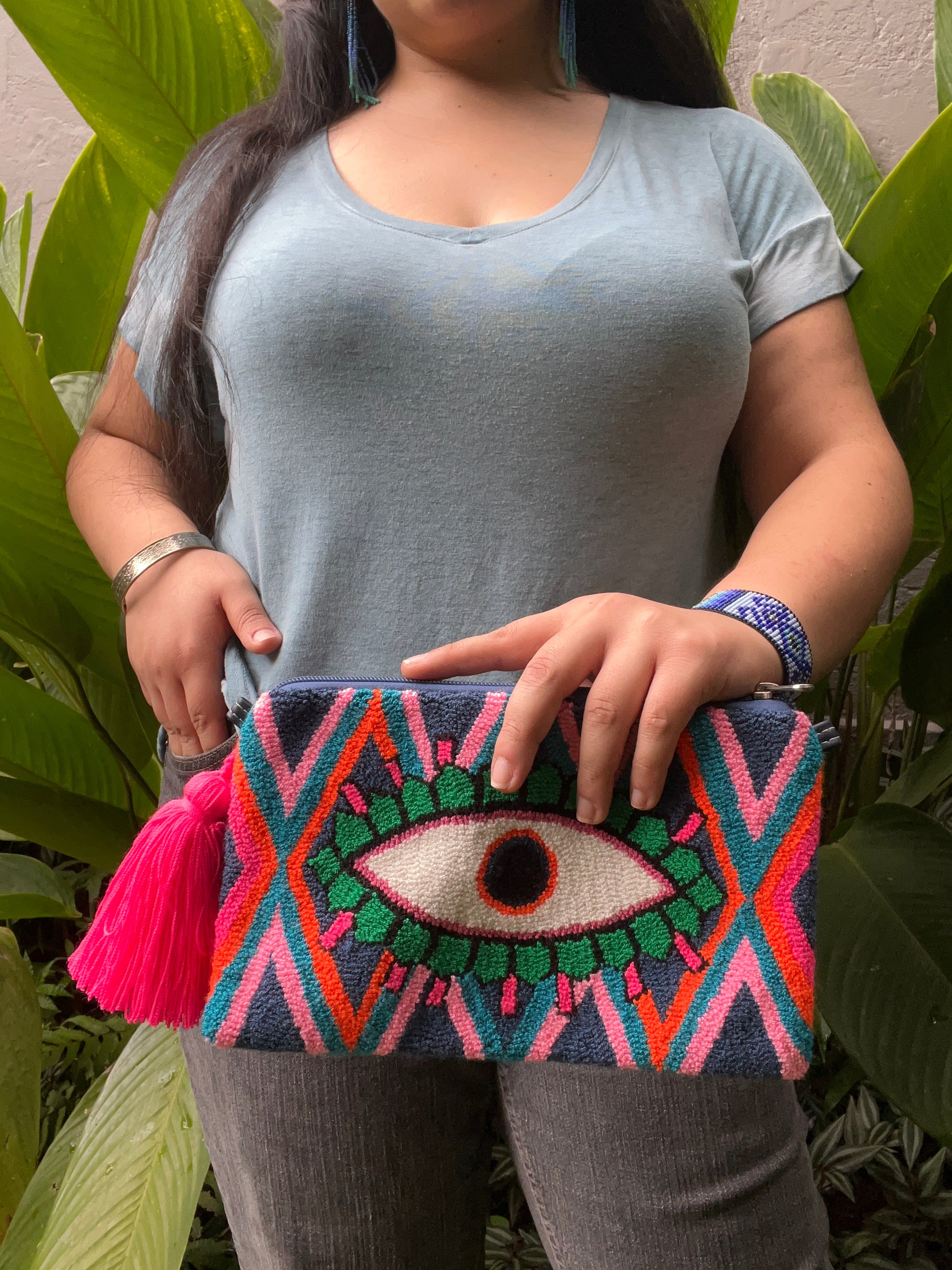 Tapizada ✻ Large Wayuu Clutch