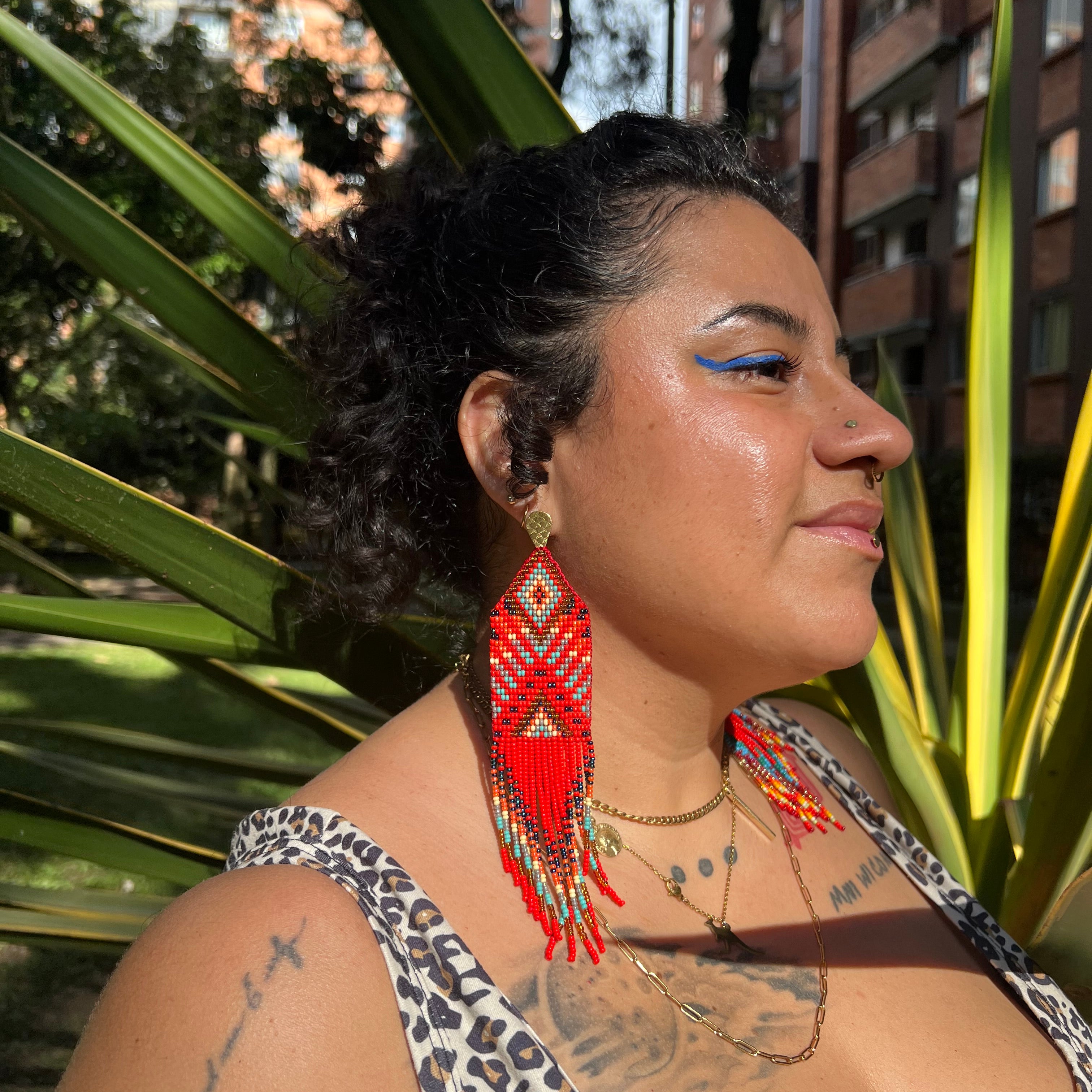 Sol ✻ Inga Beaded Earrings