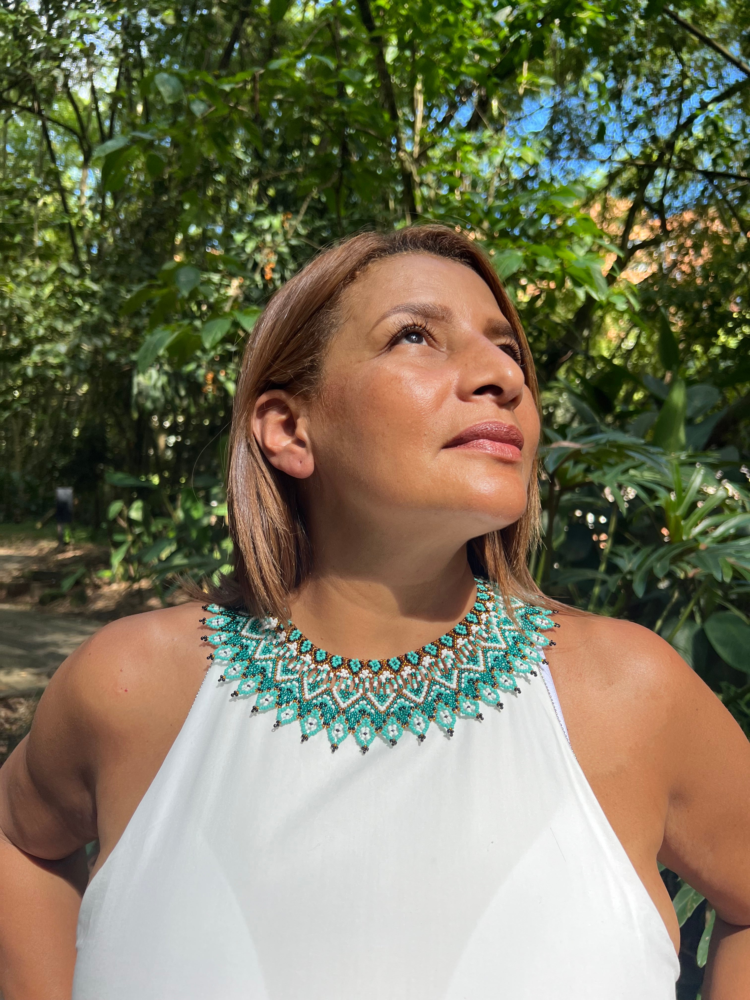 Drua Okama ✻ Embera Beaded Necklace
