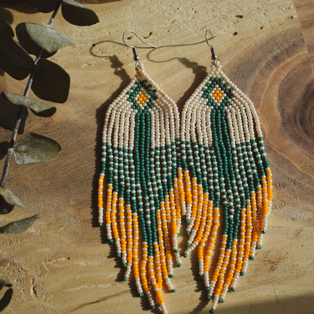 Meses ✻ Misak Beaded Earrings