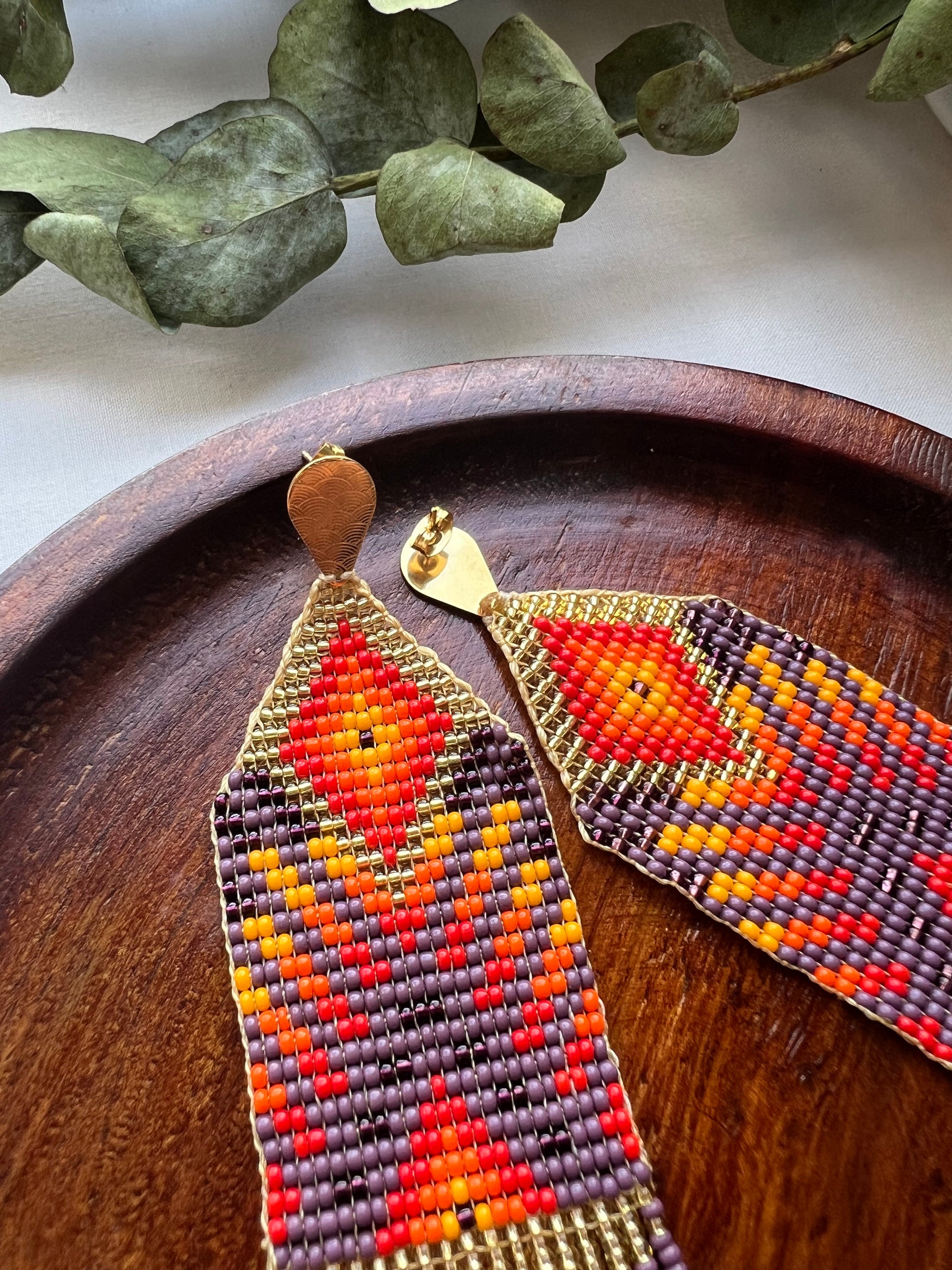 Sol ✻ Inga Beaded Earrings