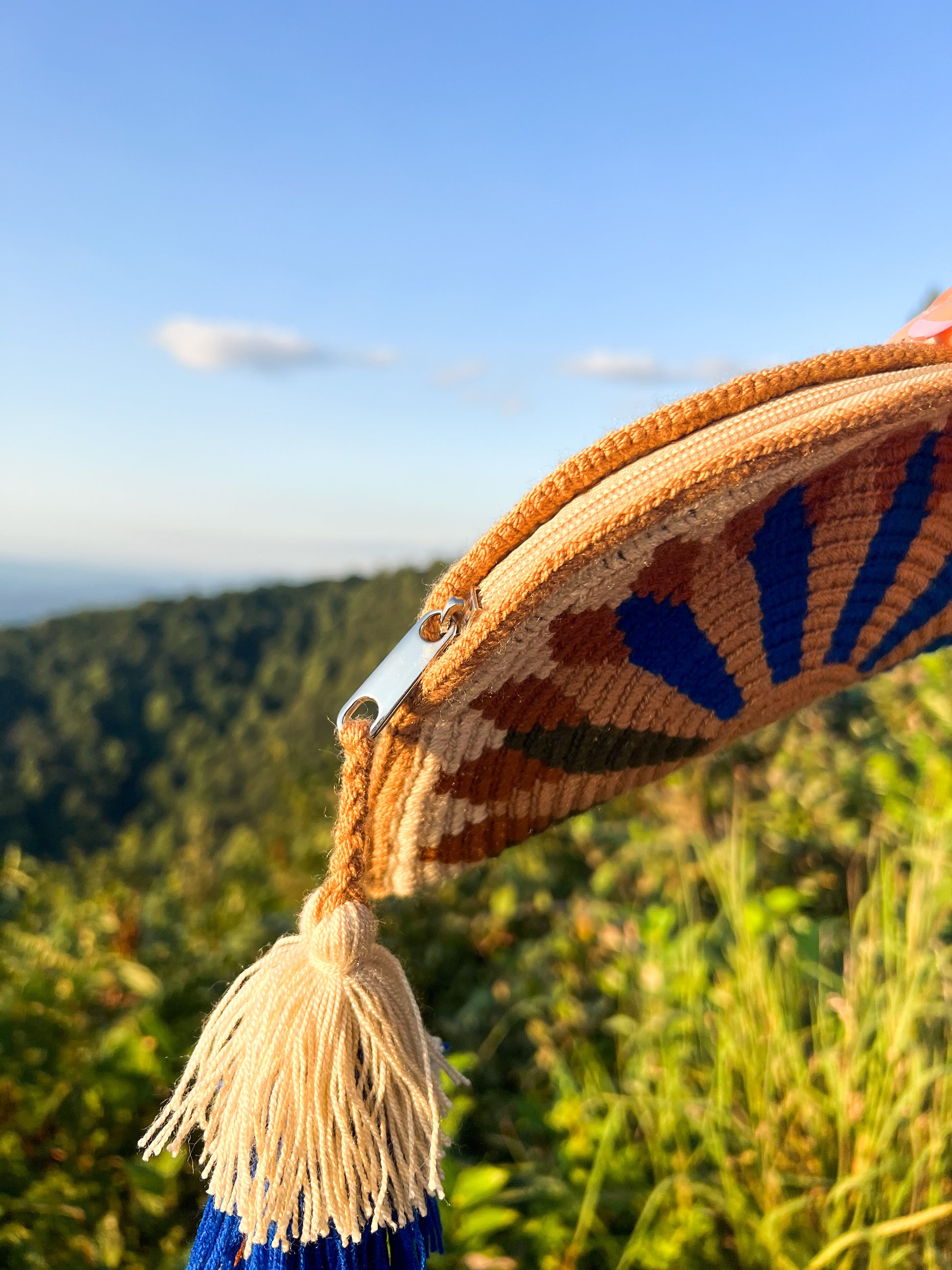 Half Moon ✻ Wayuu Clutch