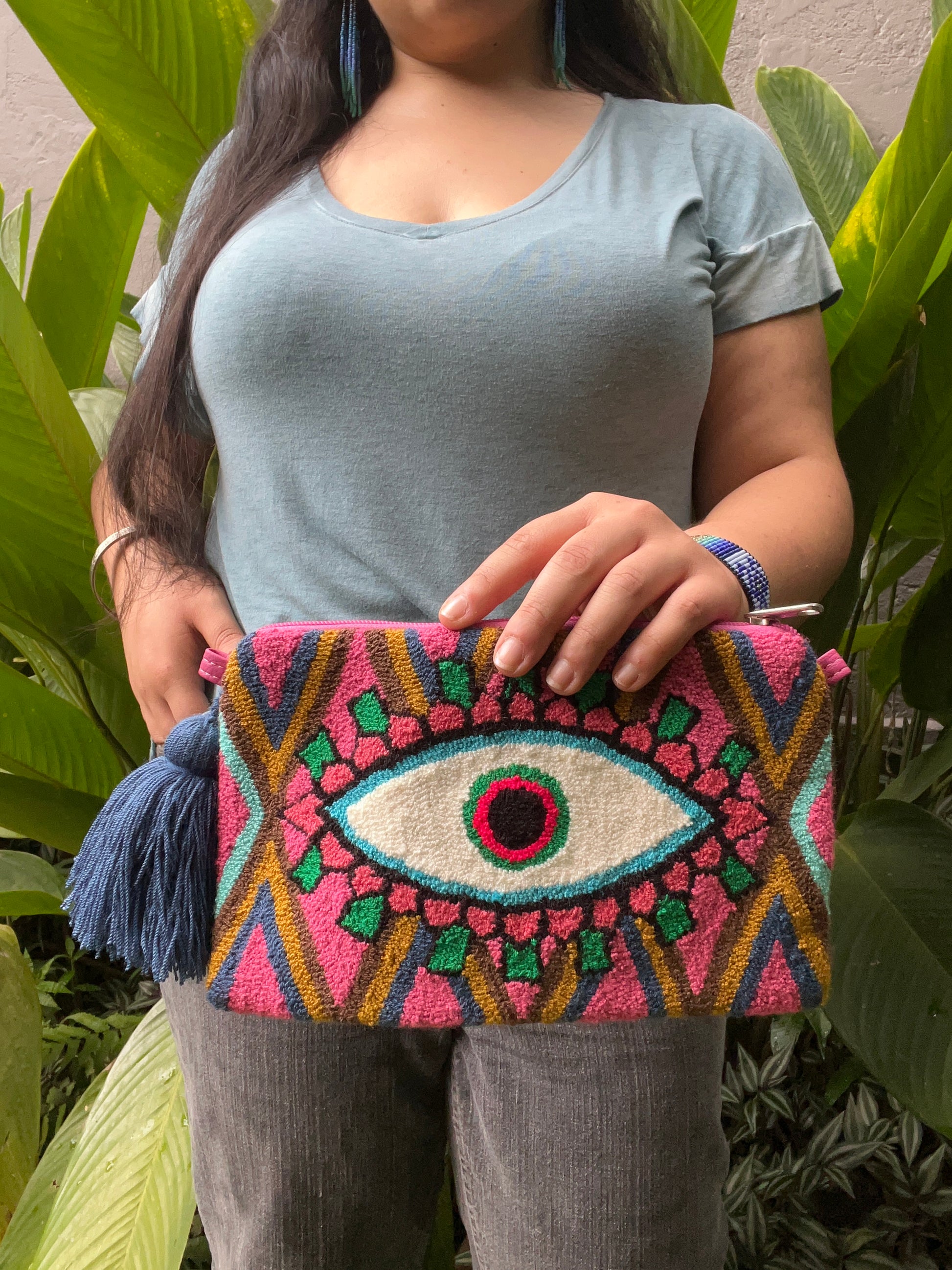 Tapizada ✻ Large Wayuu Clutch
