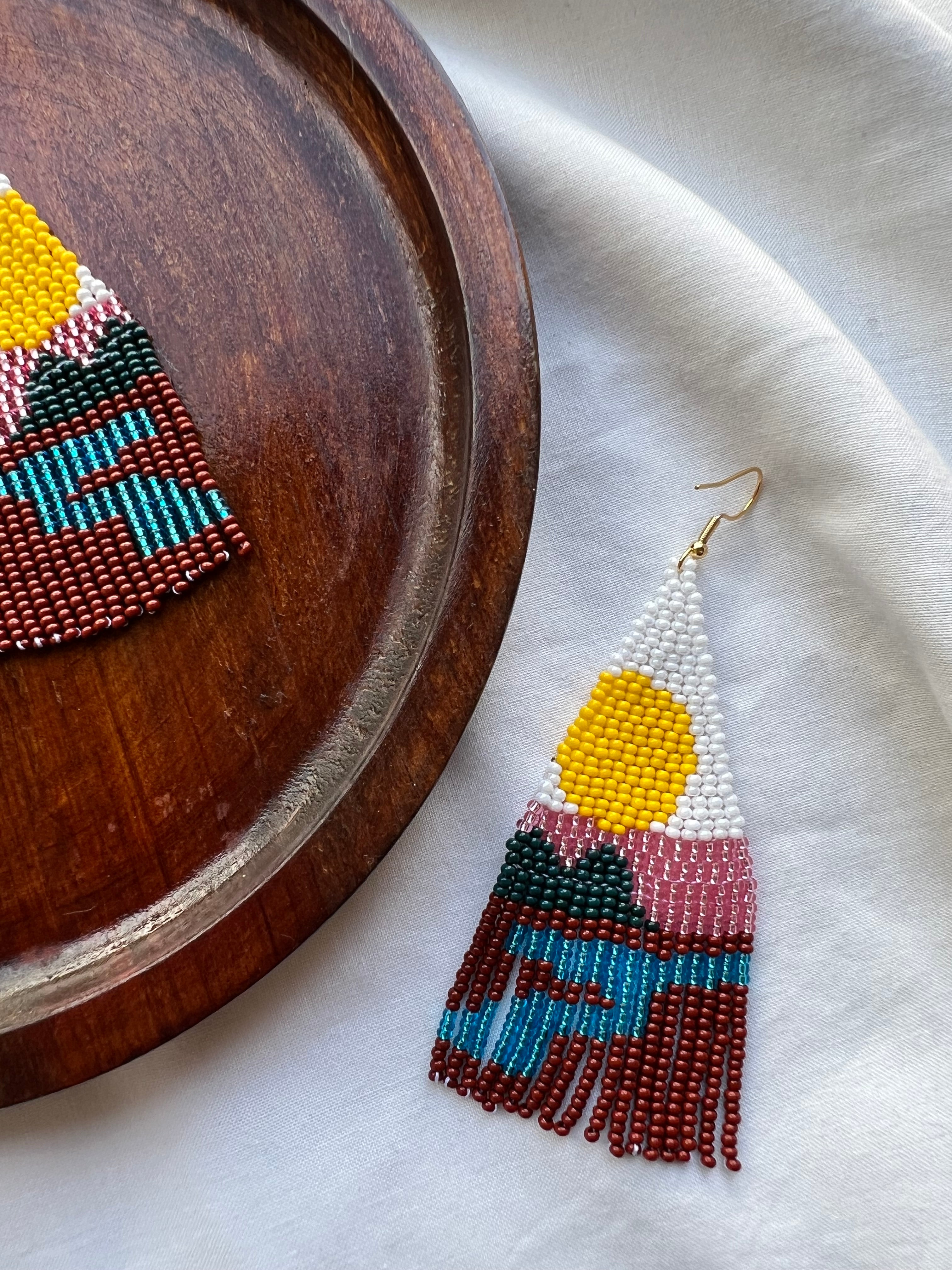 Tierra Mia ✻ Misak Beaded Earrings
